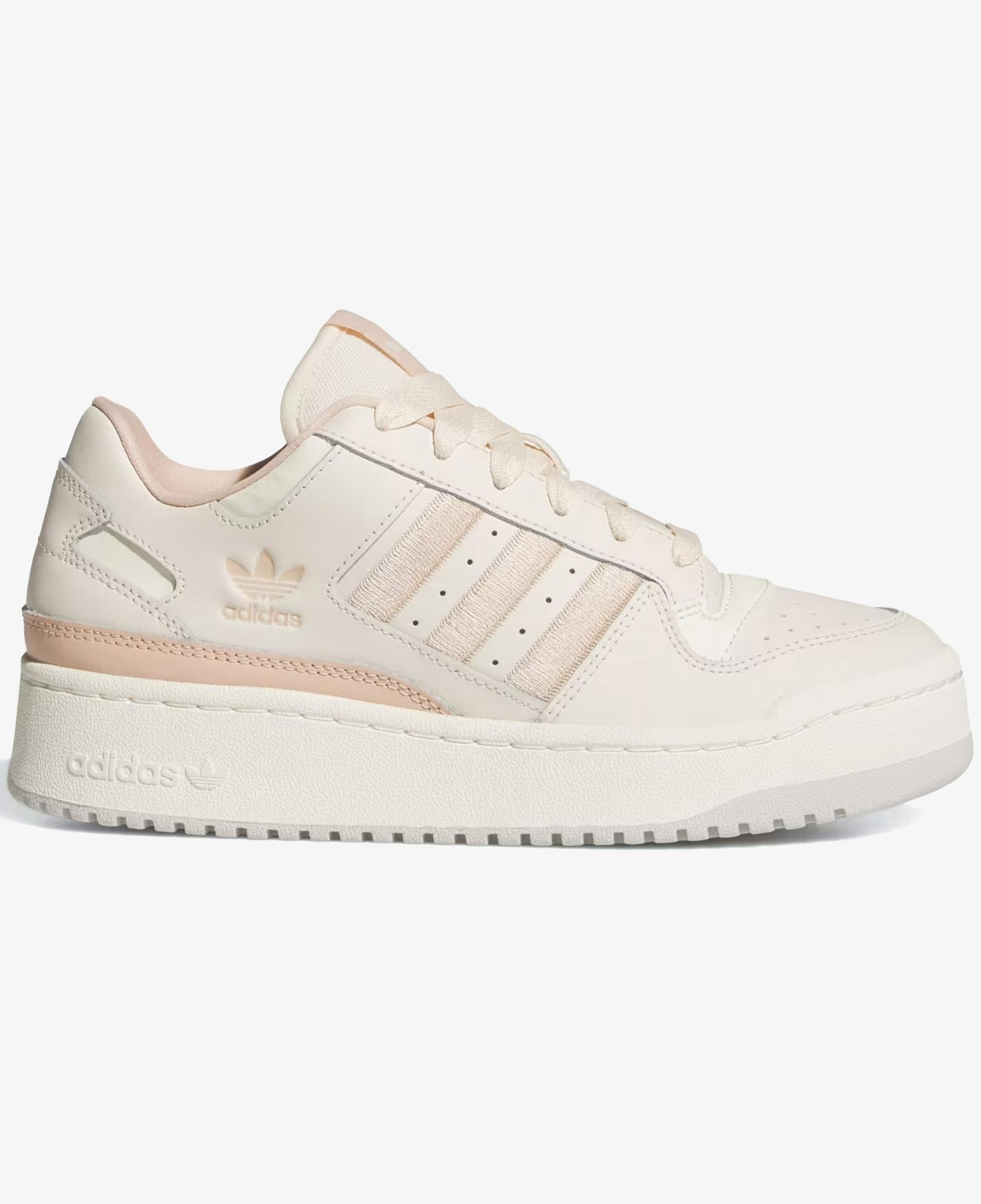 adidas Forum Bold Stripes Kadın Krem Rengi Sneaker