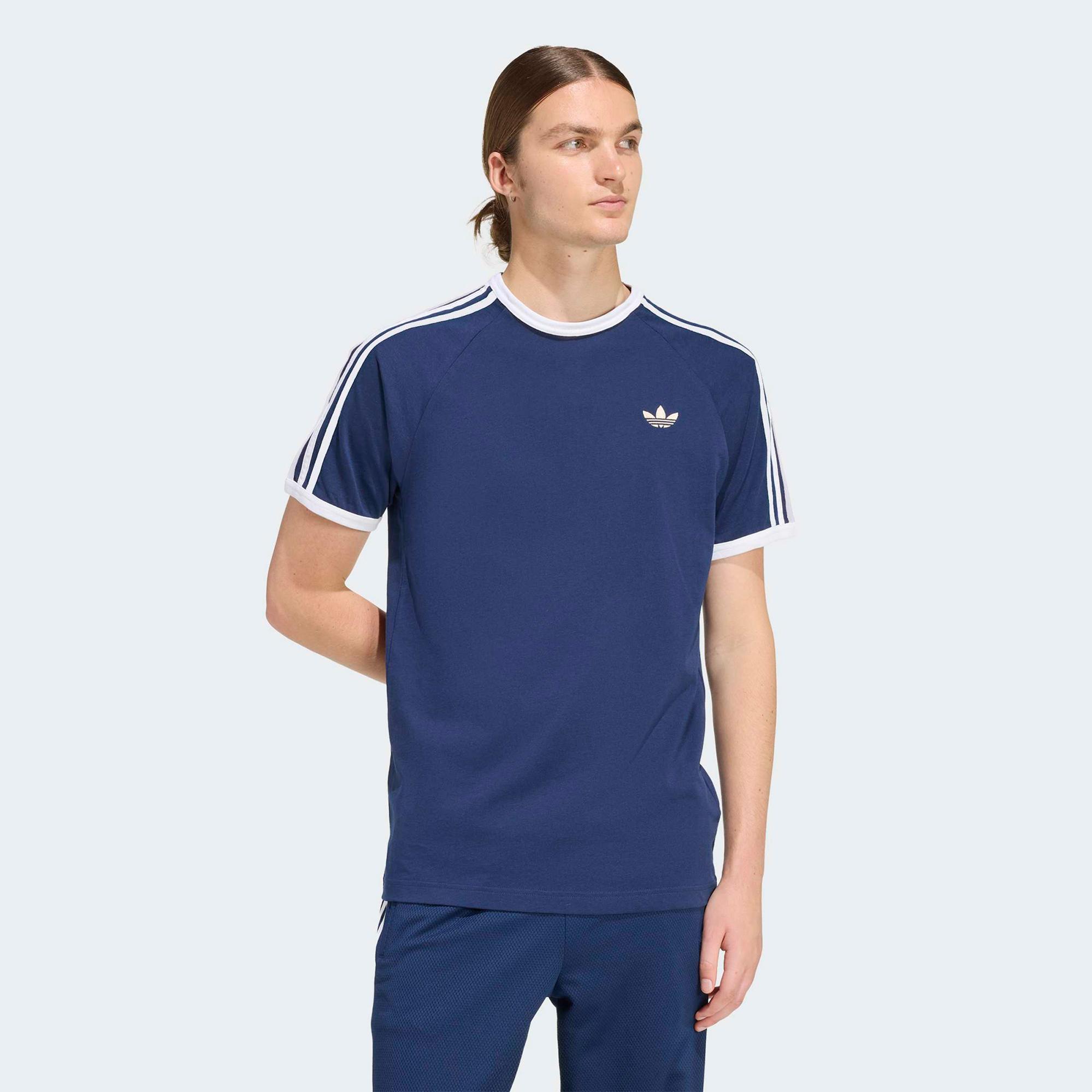 adidas 3-Stripes Erkek Lacivert T-Shirt