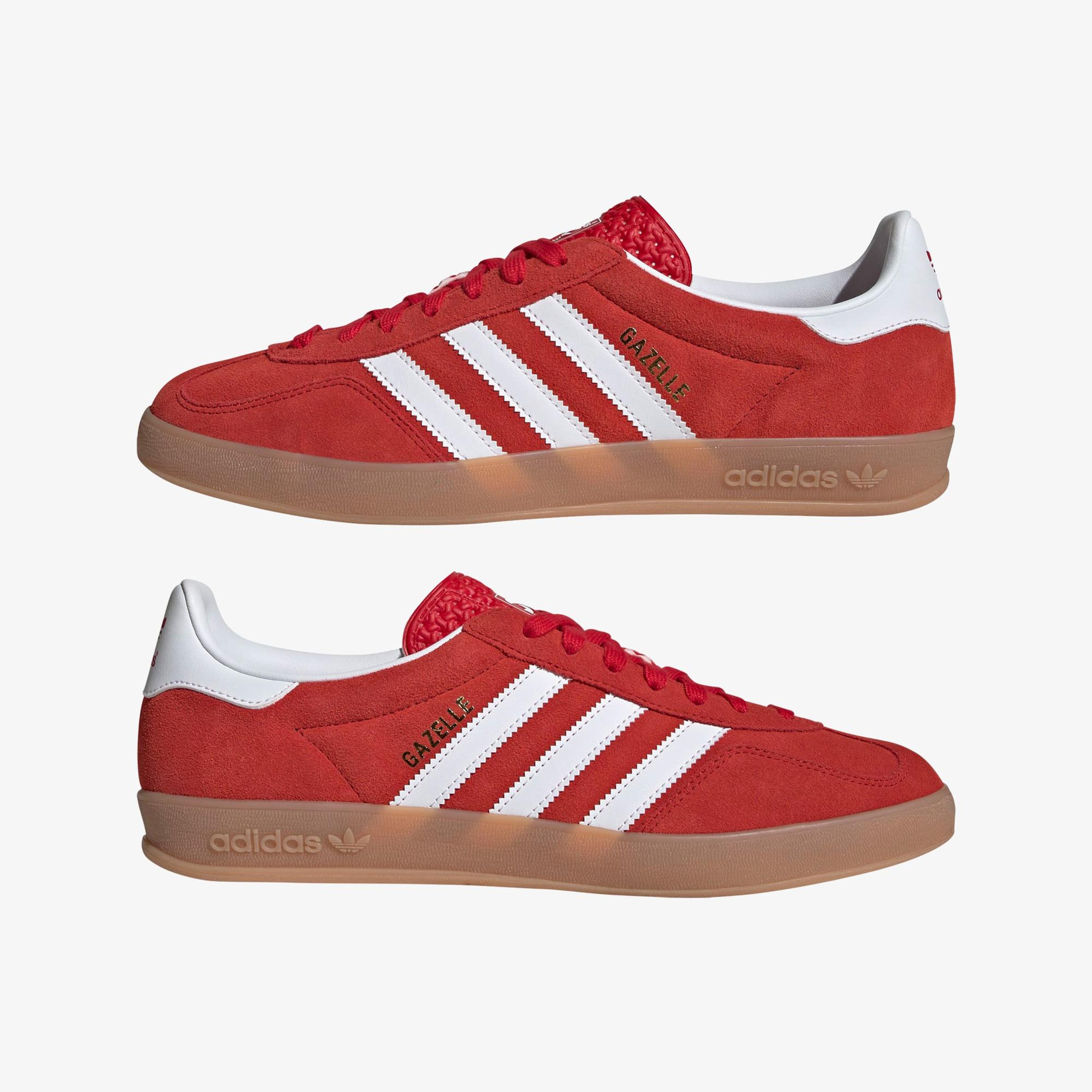 adidas Gazelle Indoor Unisex Kırmızı Sneaker