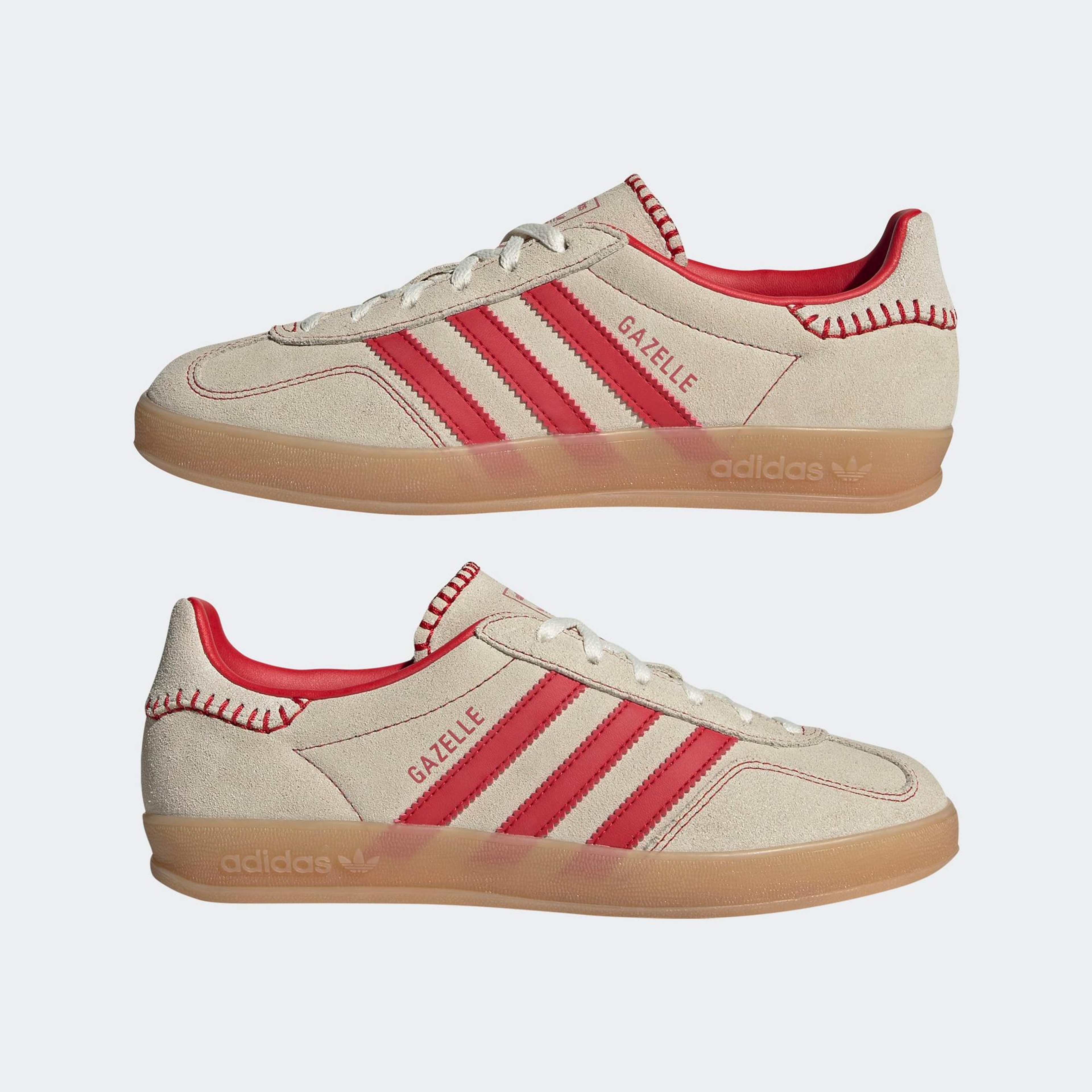 adidas Gazelle Indoor Kadın Krem Rengi Sneaker