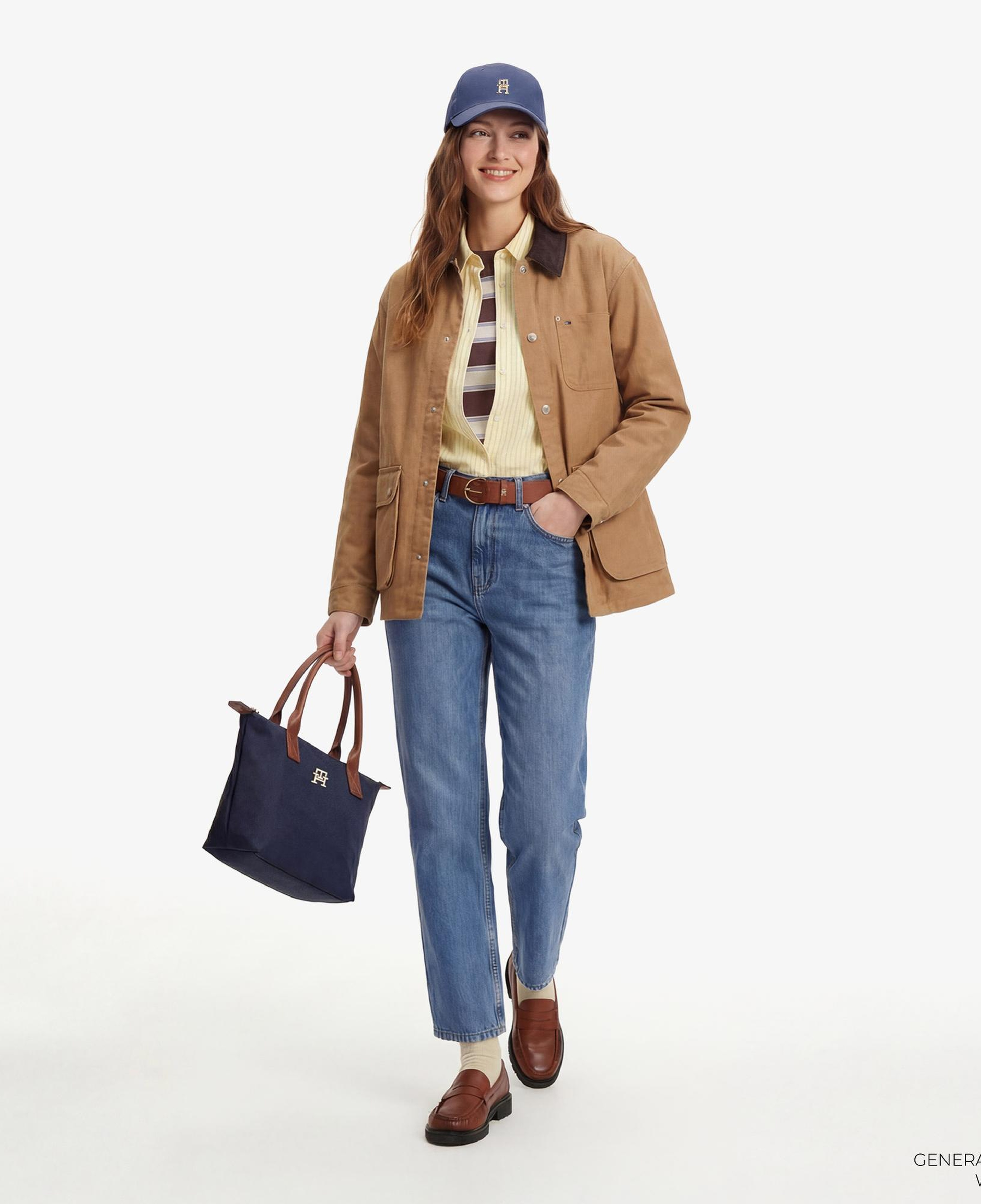 Tommy Hilfiger Soft Utility Kadın Kahverengi Ceket
