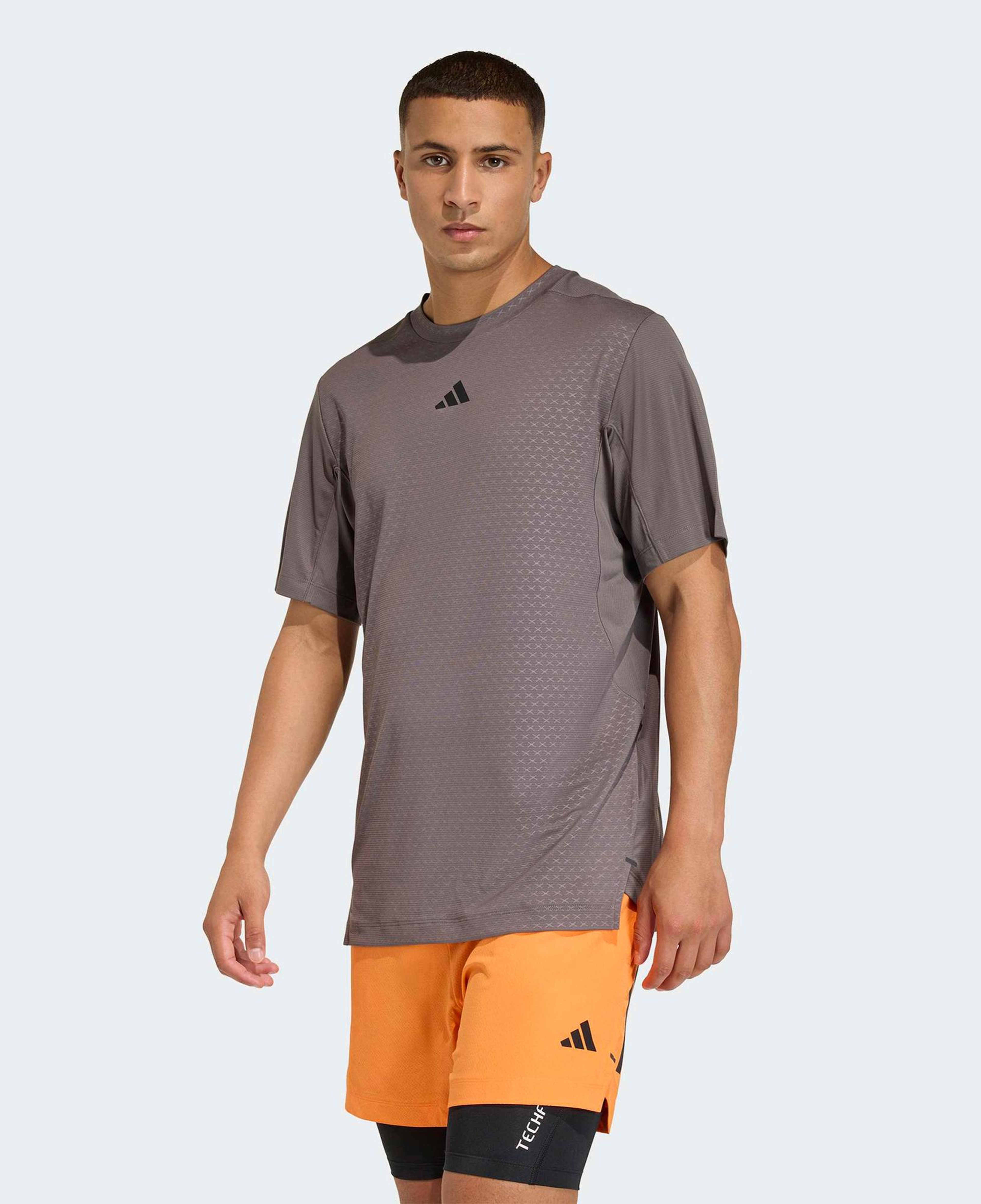 adidas Power 3-Stripes Erkek Bej T-Shirt