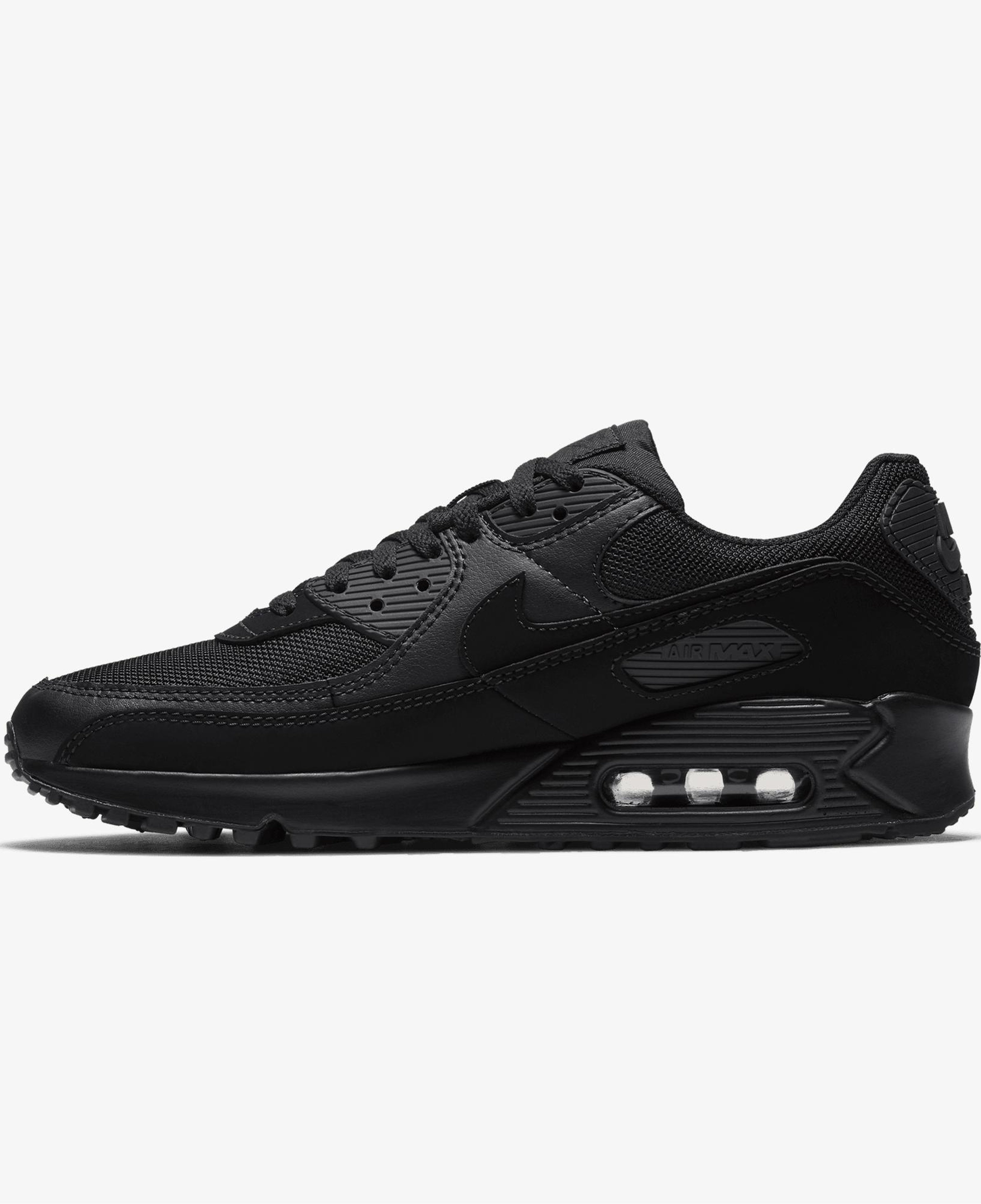 Nike Air Max 90 Unisex Siyah Spor Ayakkabı
