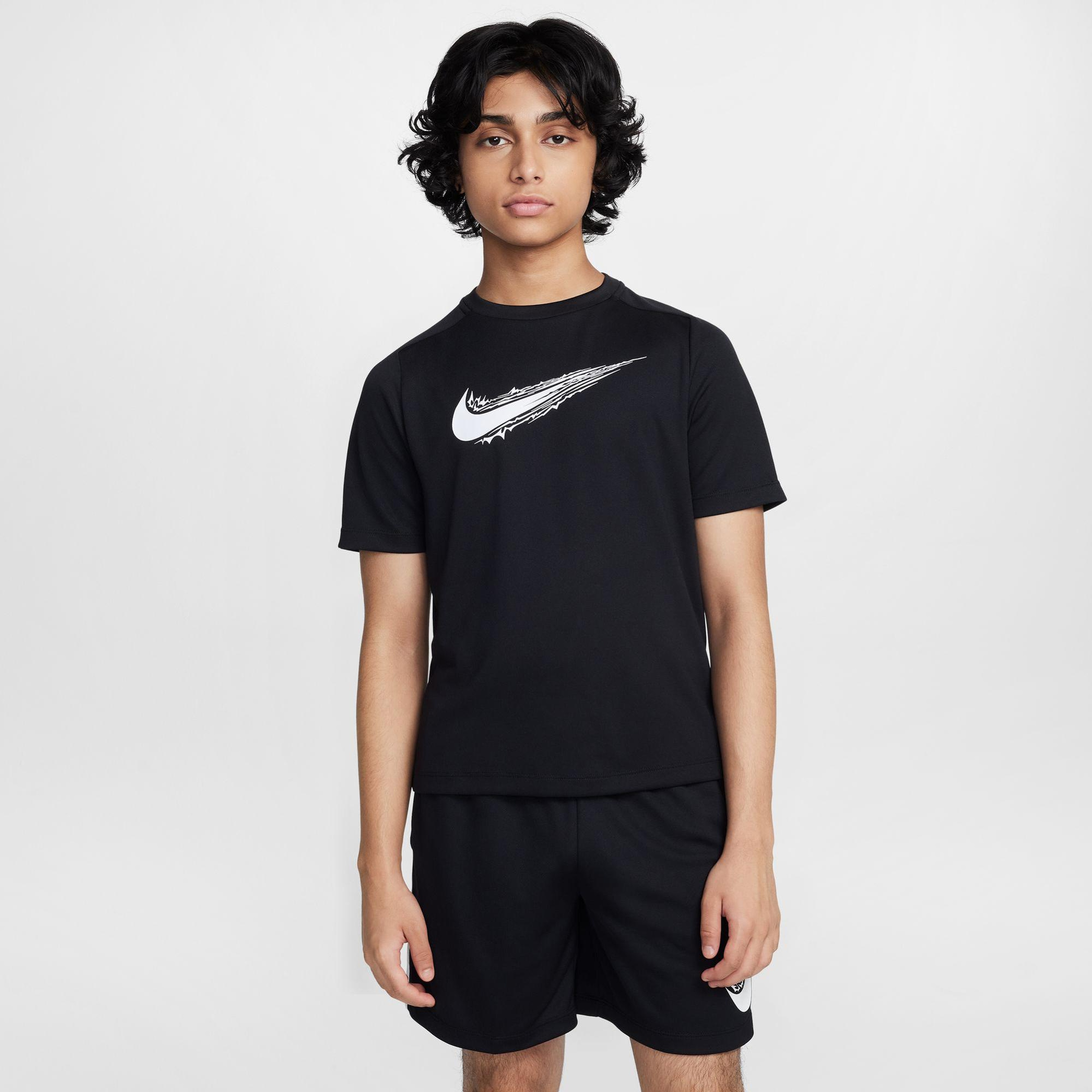 Nike Dri-Fit Multi Çocuk Siyah T-Shirt