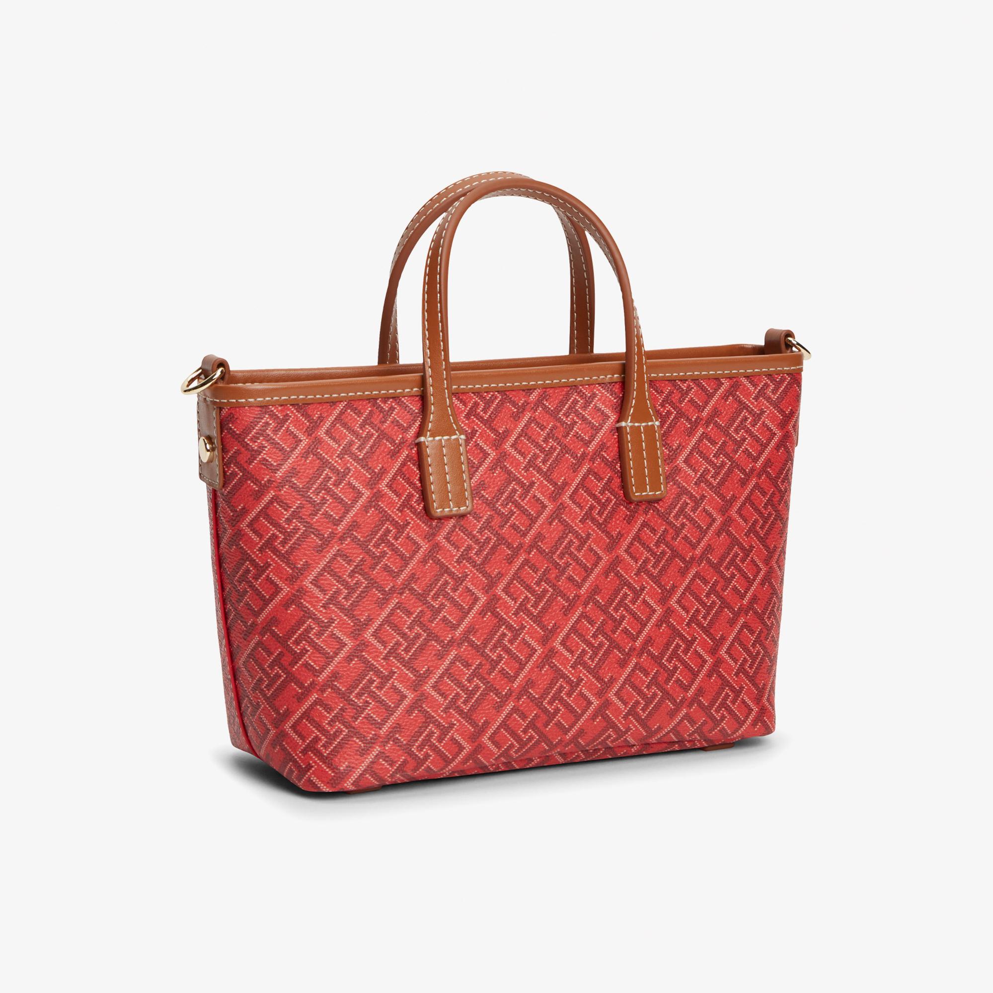 Tommy Hilfiger Monoplay Kadın Kırmızı El Çantası