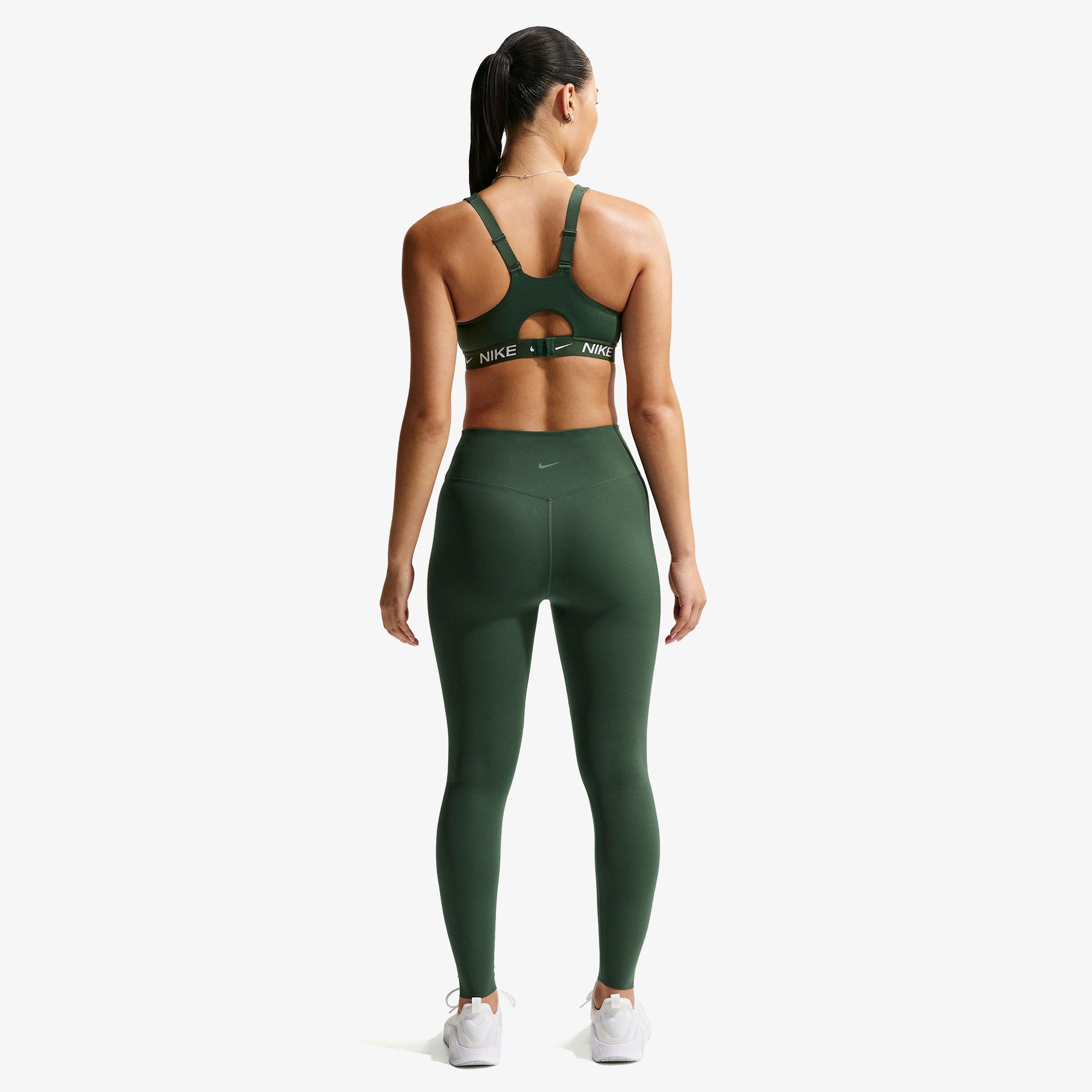 Nike Dri-Fit Zenvy Yüksek Belli Kadın Yeşil Tayt