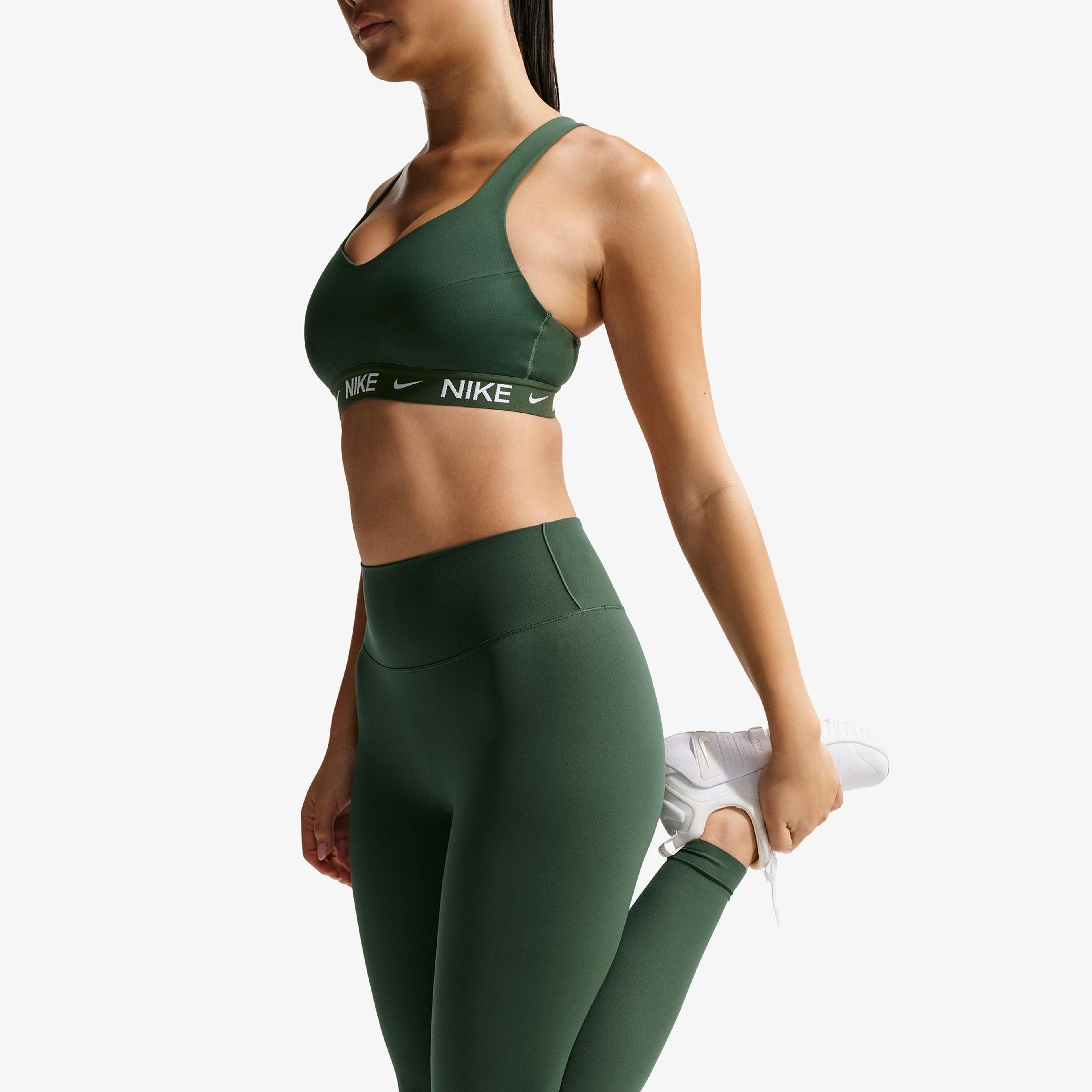 Nike Dri-Fit Zenvy Yüksek Belli Kadın Yeşil Tayt