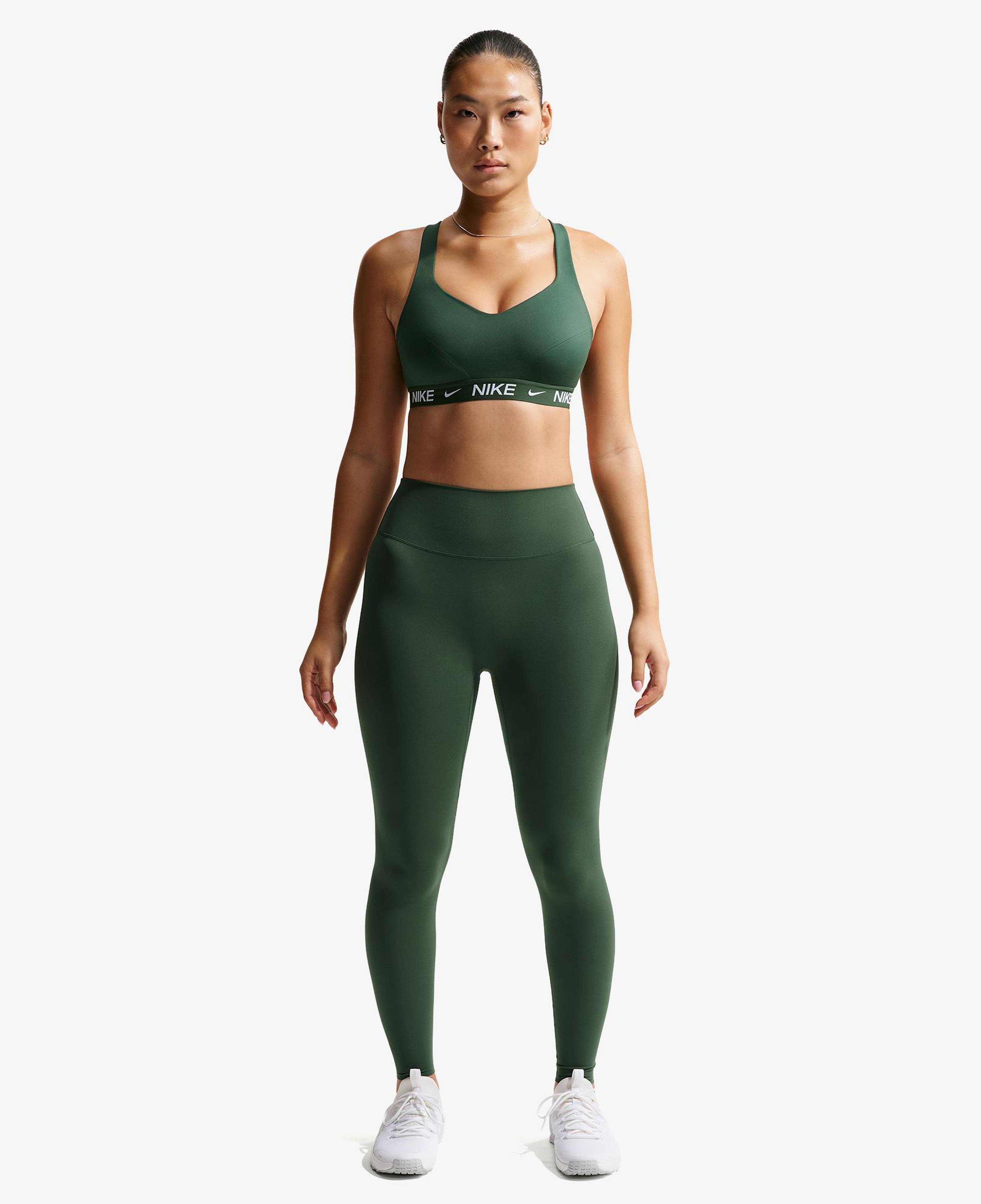 Nike Dri-Fit Zenvy Yüksek Belli Kadın Yeşil Tayt