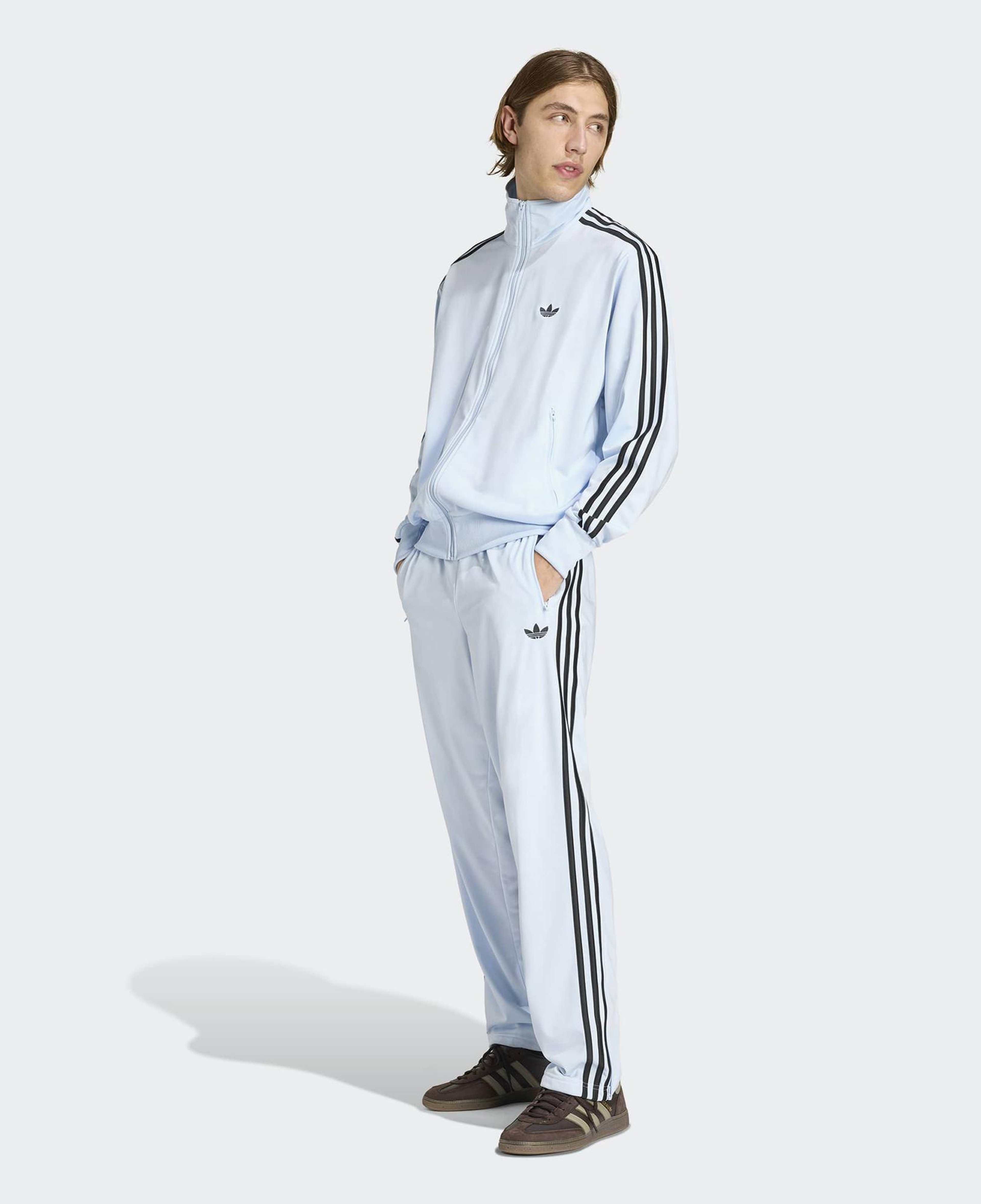 adidas Firebird Erkek Mavi Eşofman Altı