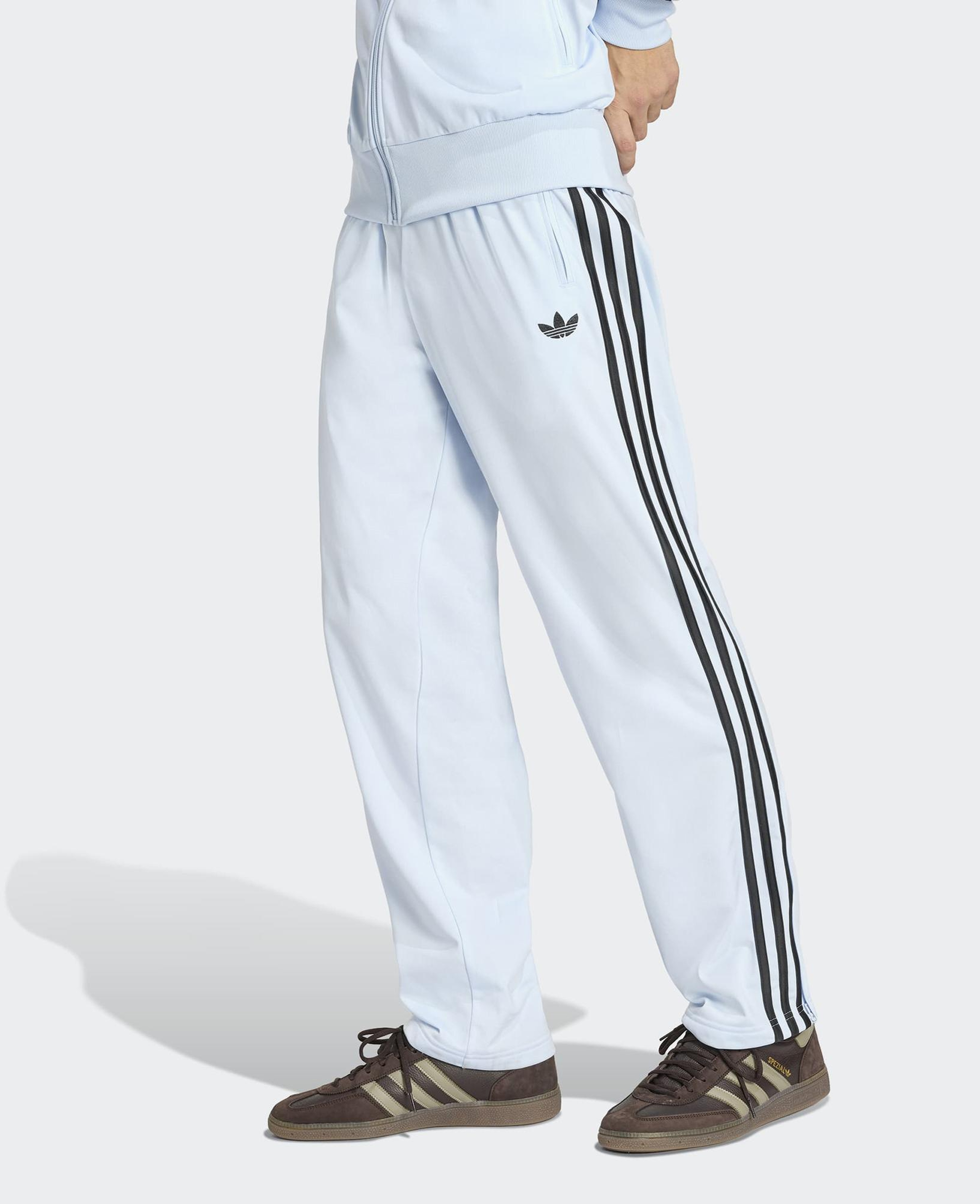adidas Firebird Erkek Mavi Eşofman Altı