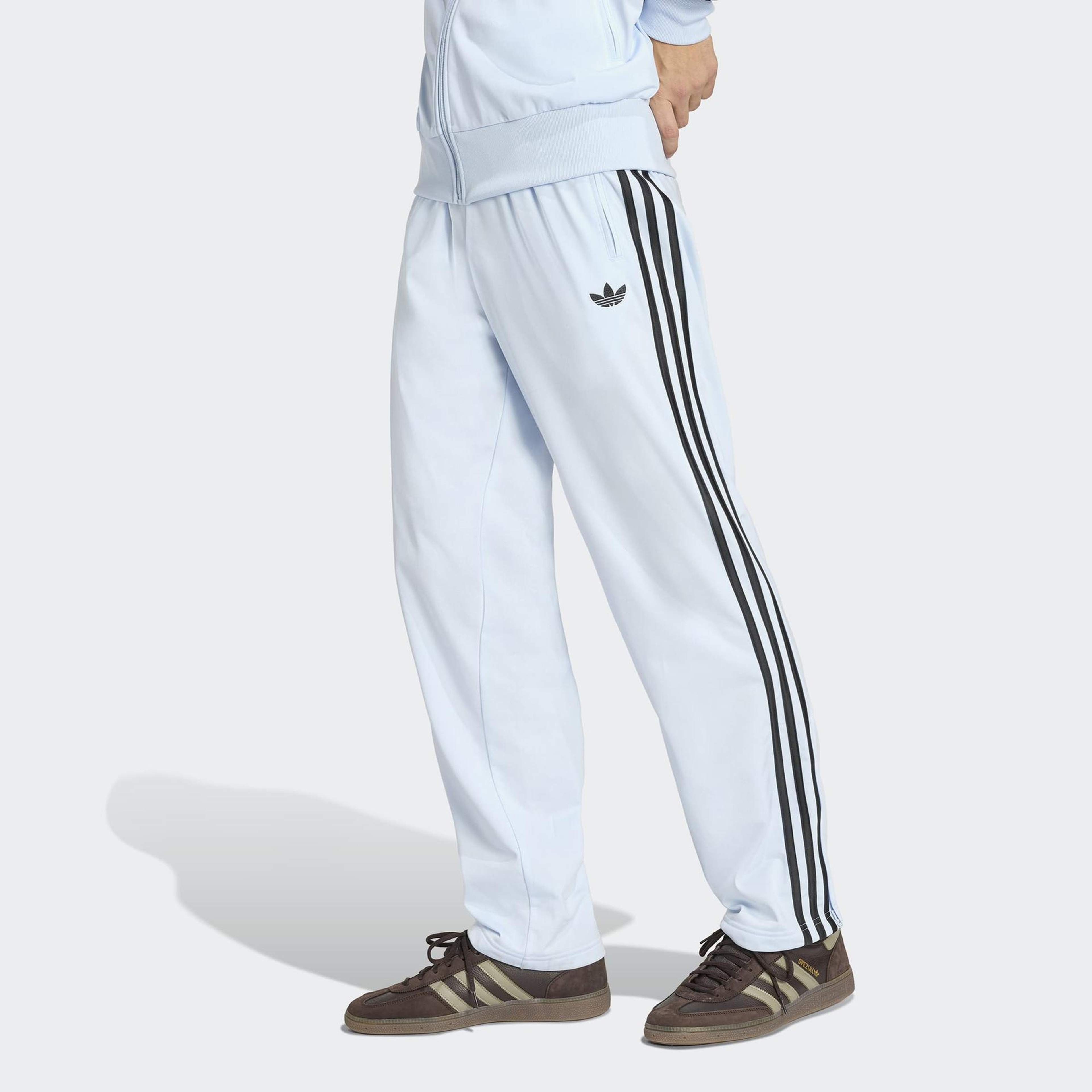 adidas Firebird Erkek Mavi Eşofman Altı