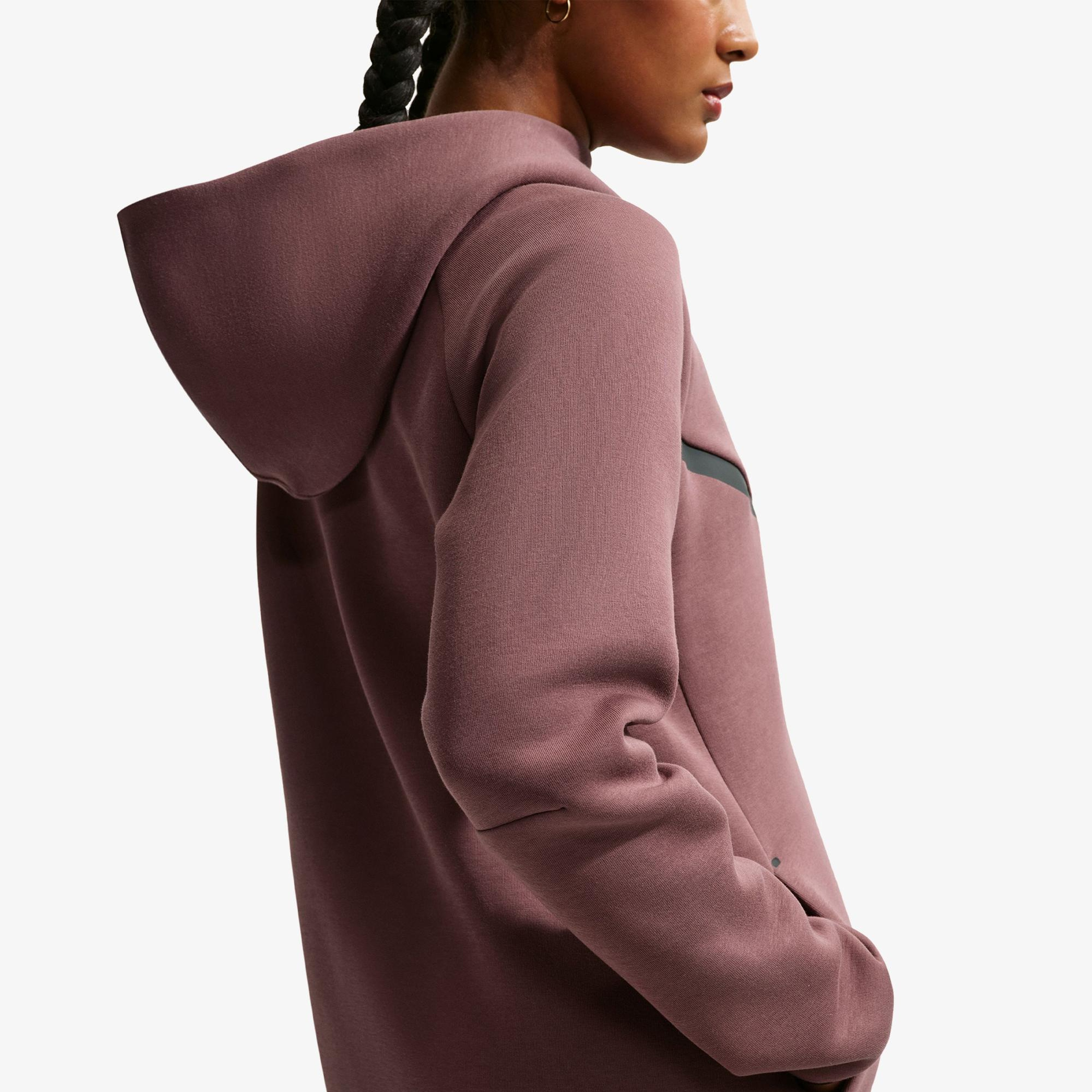 Nike Sportswear Tech Fleece Windrunner Kadın Pembe Eşofman Üstü