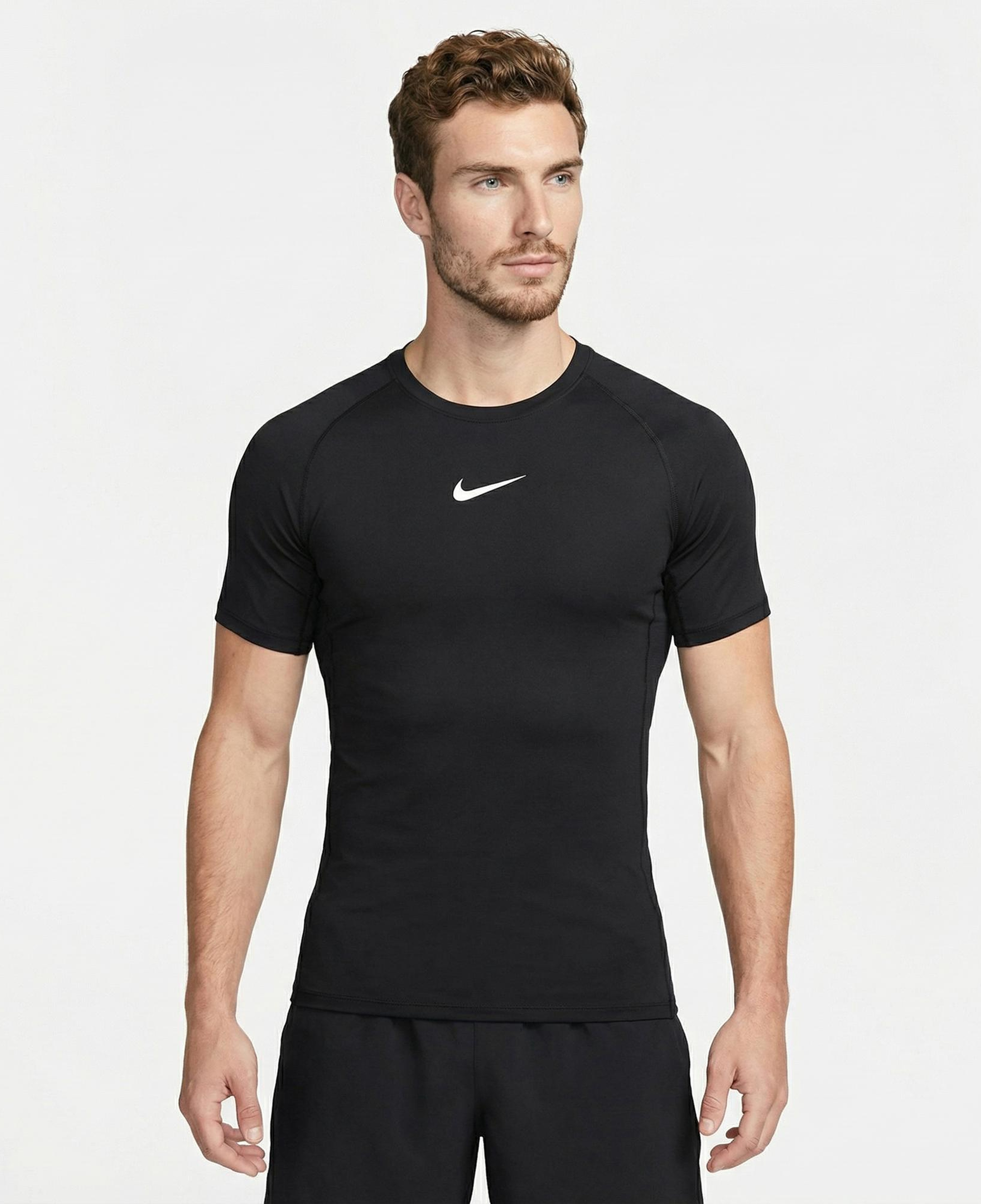 Nike Dri-Fit Form Erkek Siyah T-Shirt