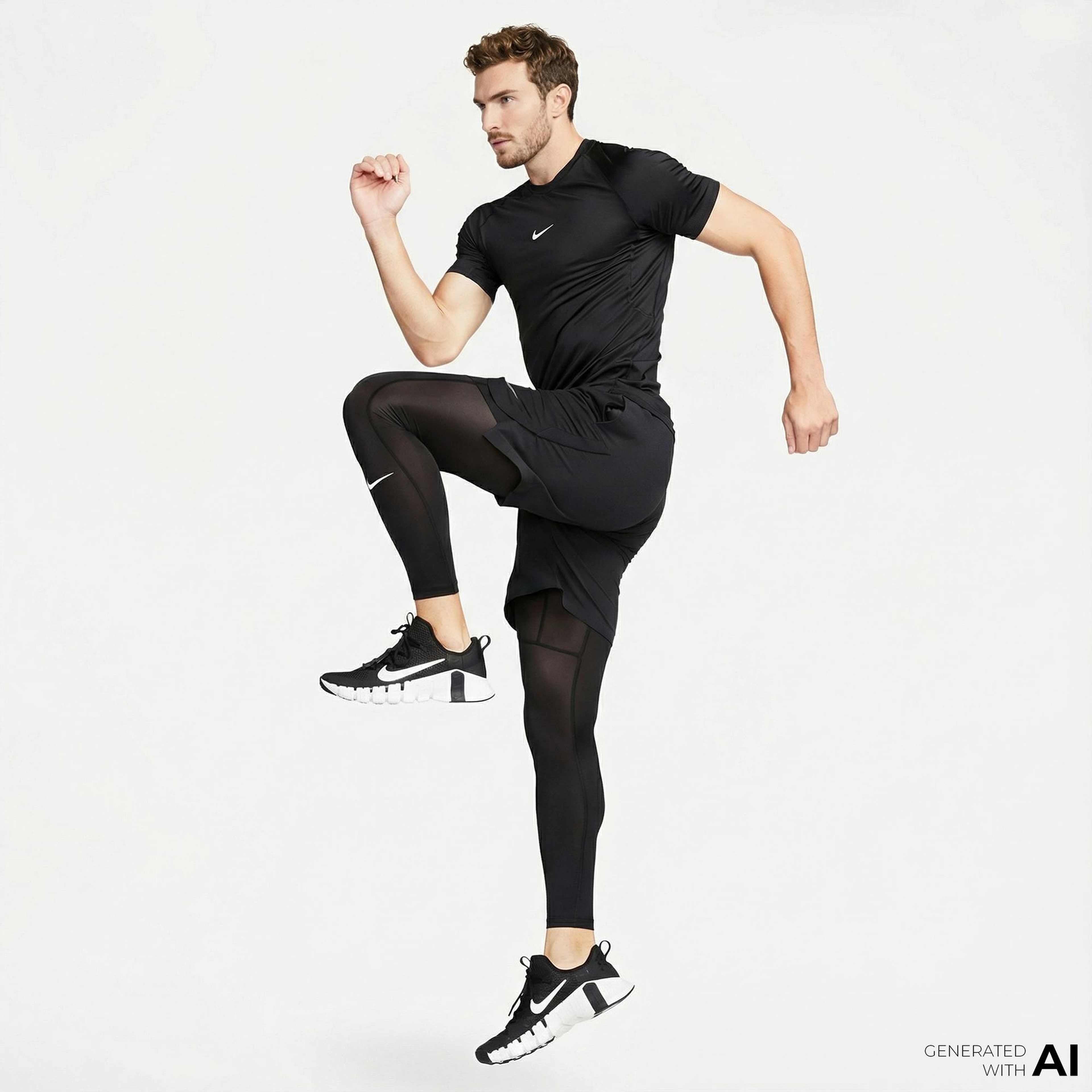 Nike Dri-Fit Form Erkek Siyah T-Shirt