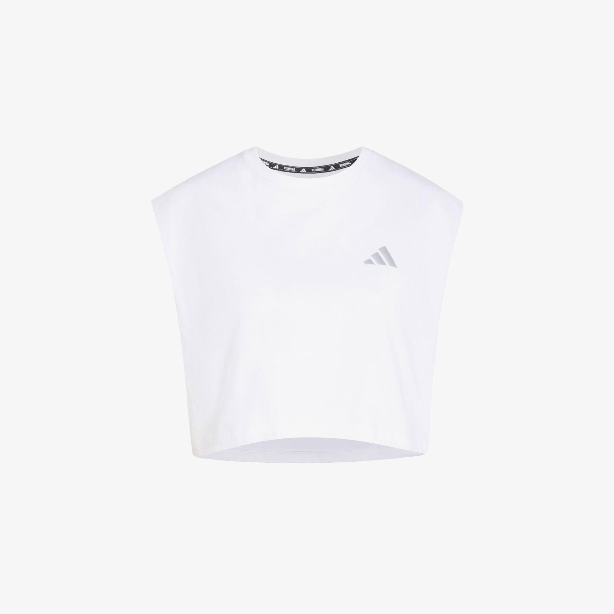 adidas Adi365 Running Essentials Kadın Beyaz Crop T-Shirt