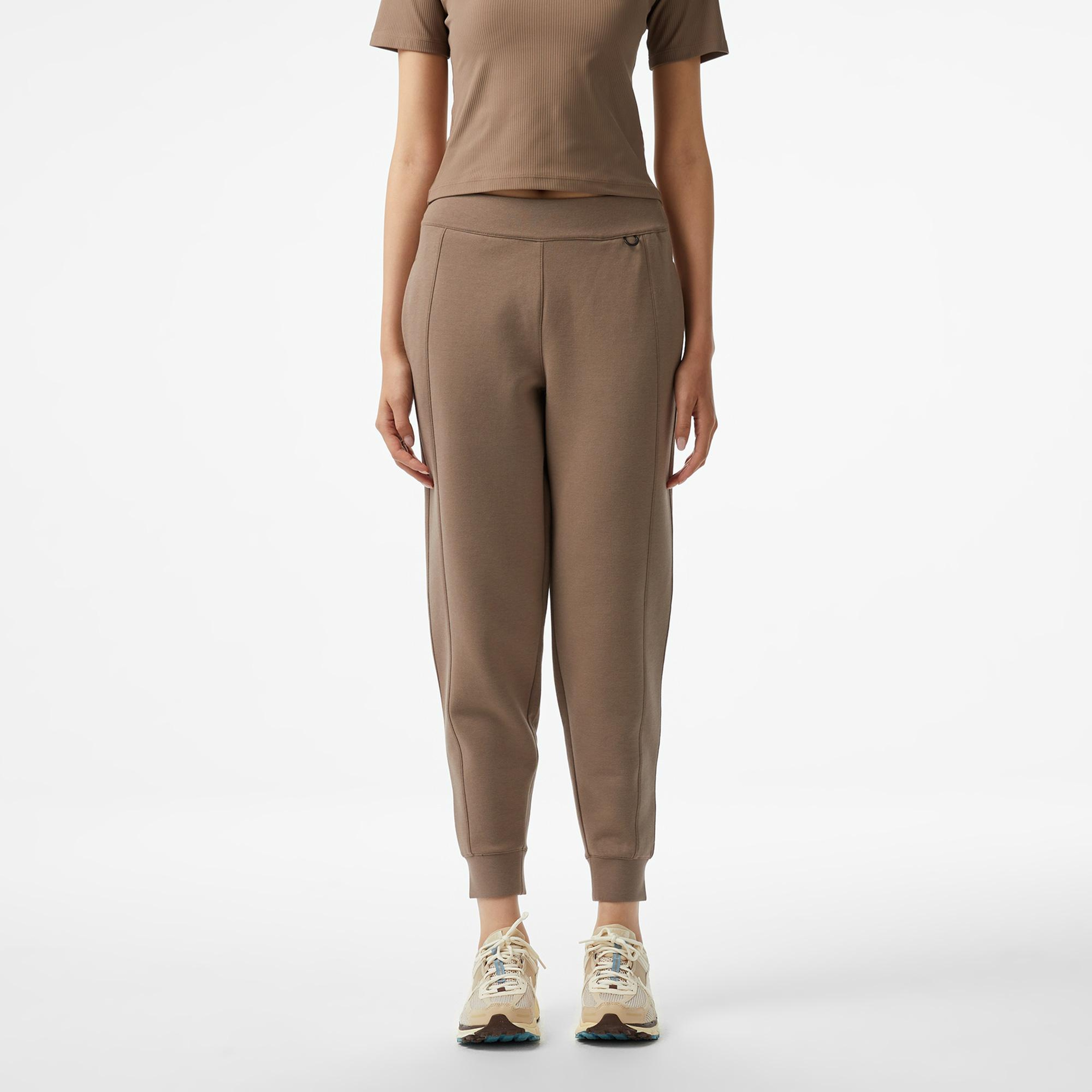 Nike Dri-Fit Jogger Kadın Kahverengi Eşofman Altı