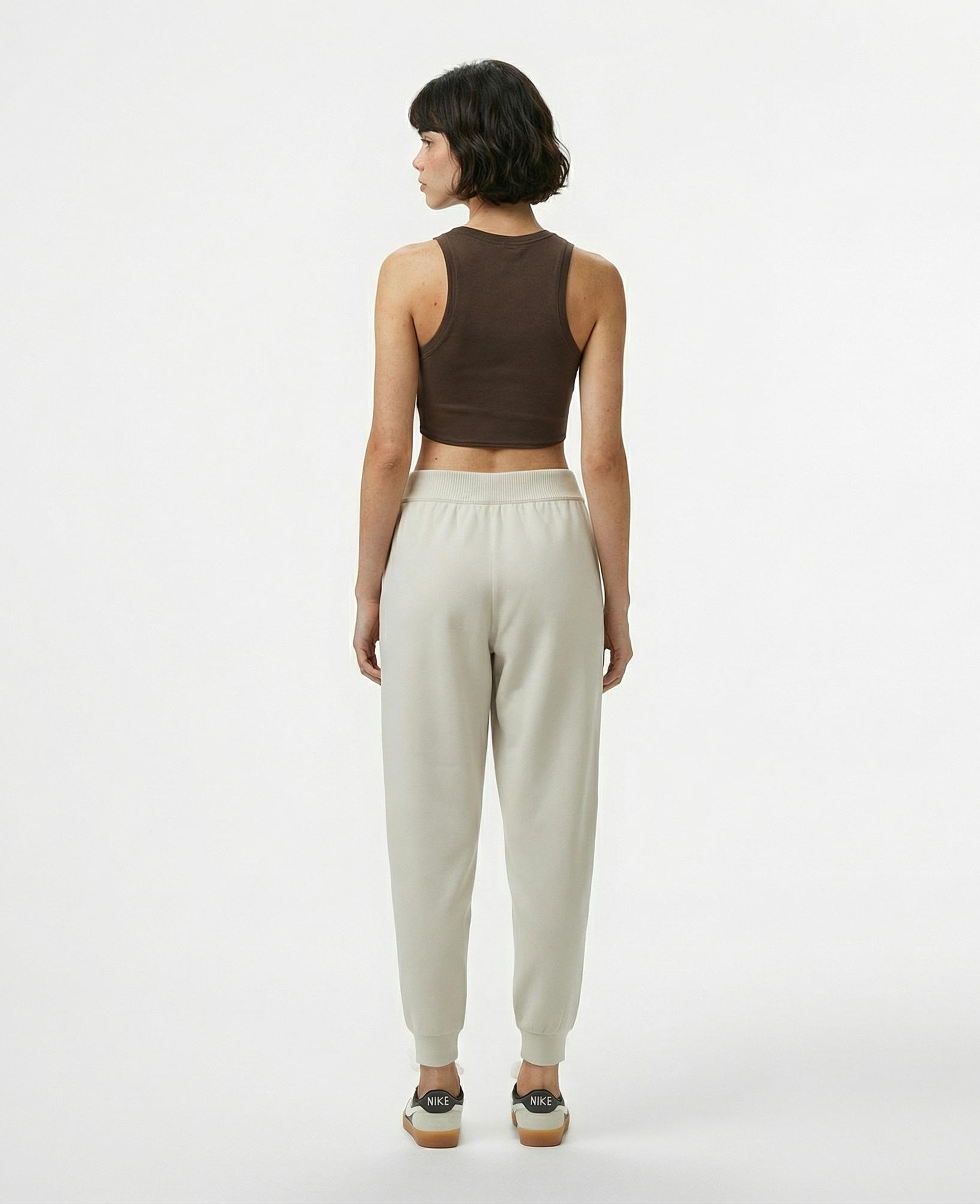 Nike Dri-Fit Jogger Kadın Bej Eşofman Altı