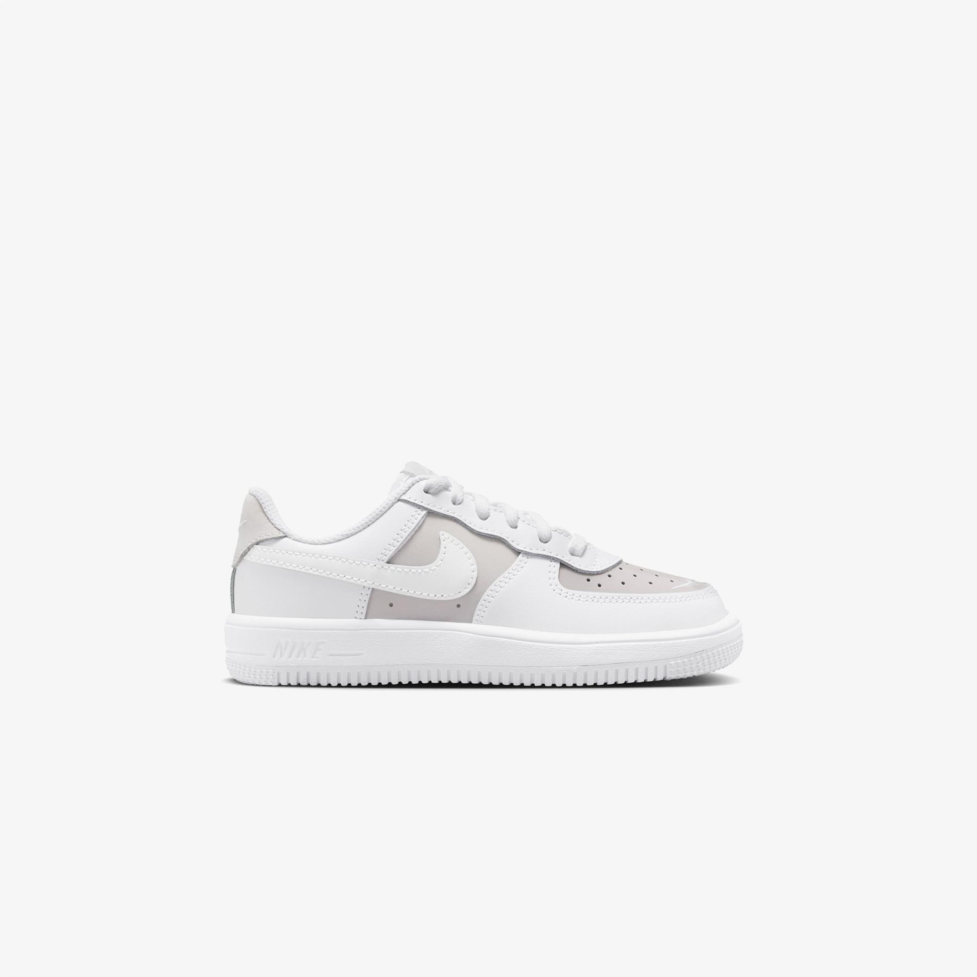 Nike Force 1 Low Lace Çocuk Beyaz Spor Ayakkabı