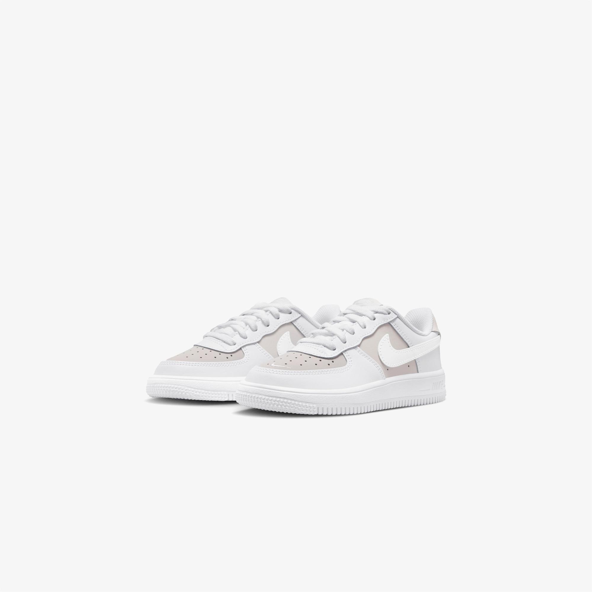 Nike Force 1 Low Lace Çocuk Beyaz Spor Ayakkabı