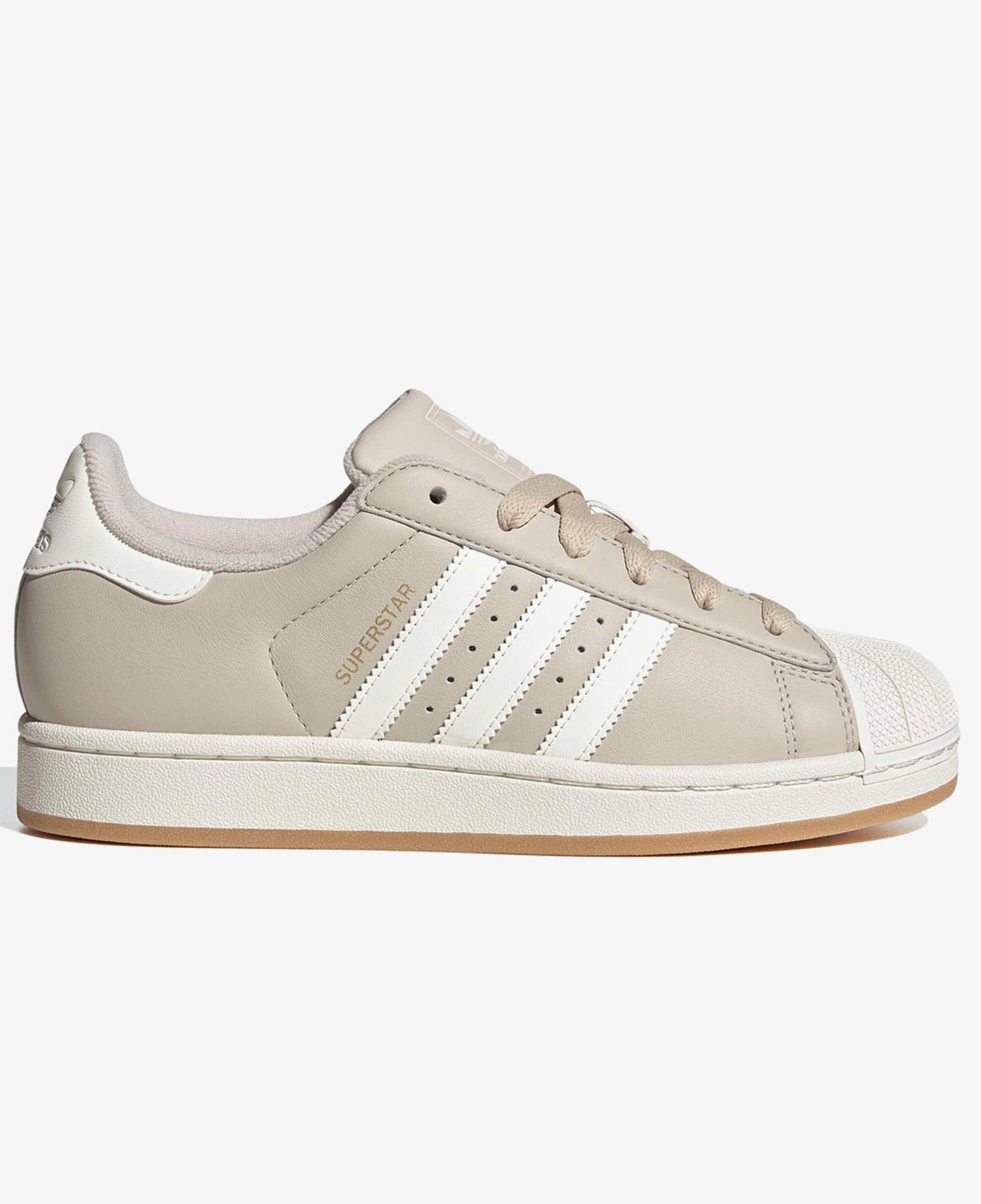adidas Superstar II Kadın Bej Sneaker