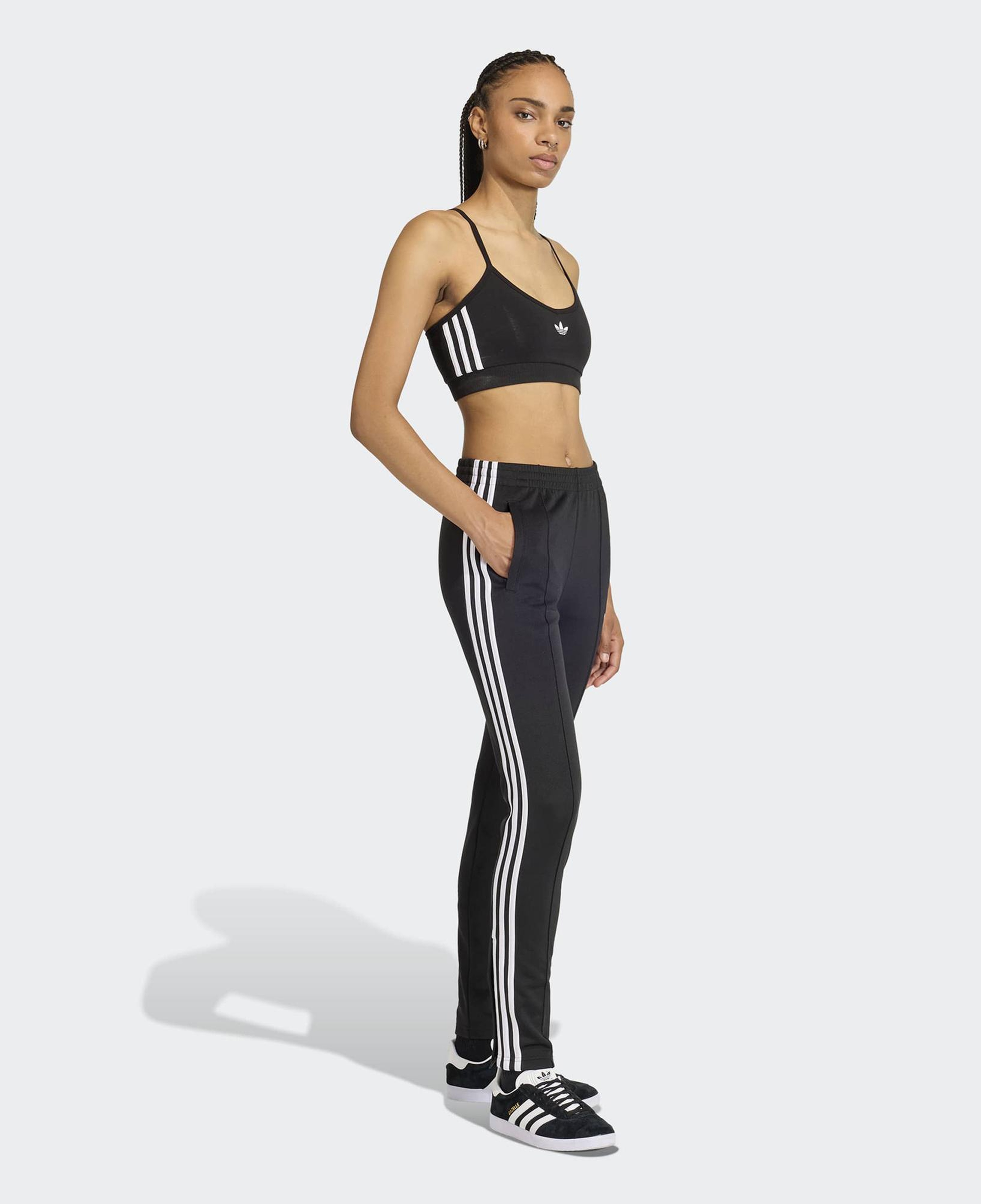 adidas 3-Stripes Kadın Siyah Bra
