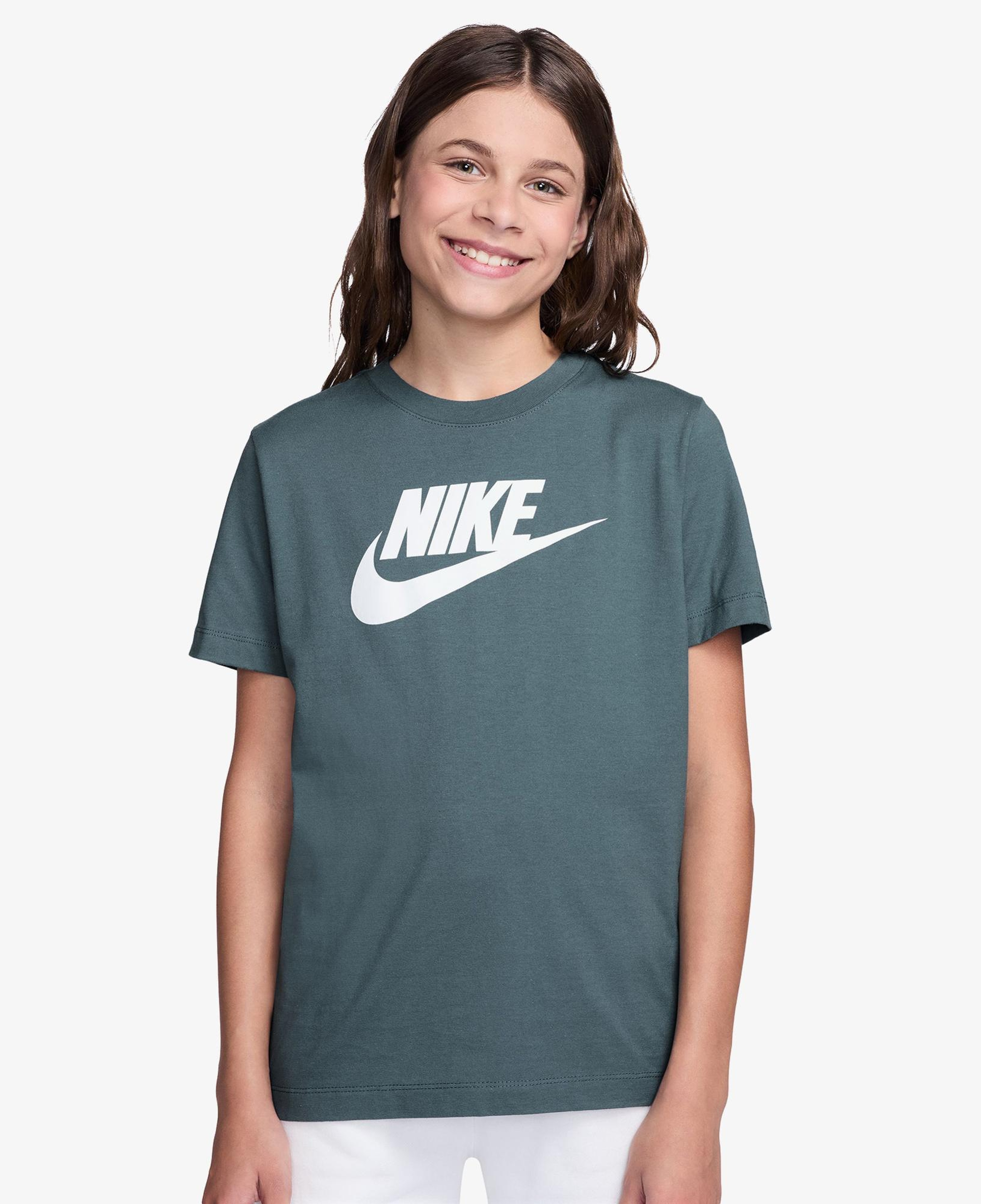 Nike Sportswear Futura Çocuk Yeşil T-Shirt