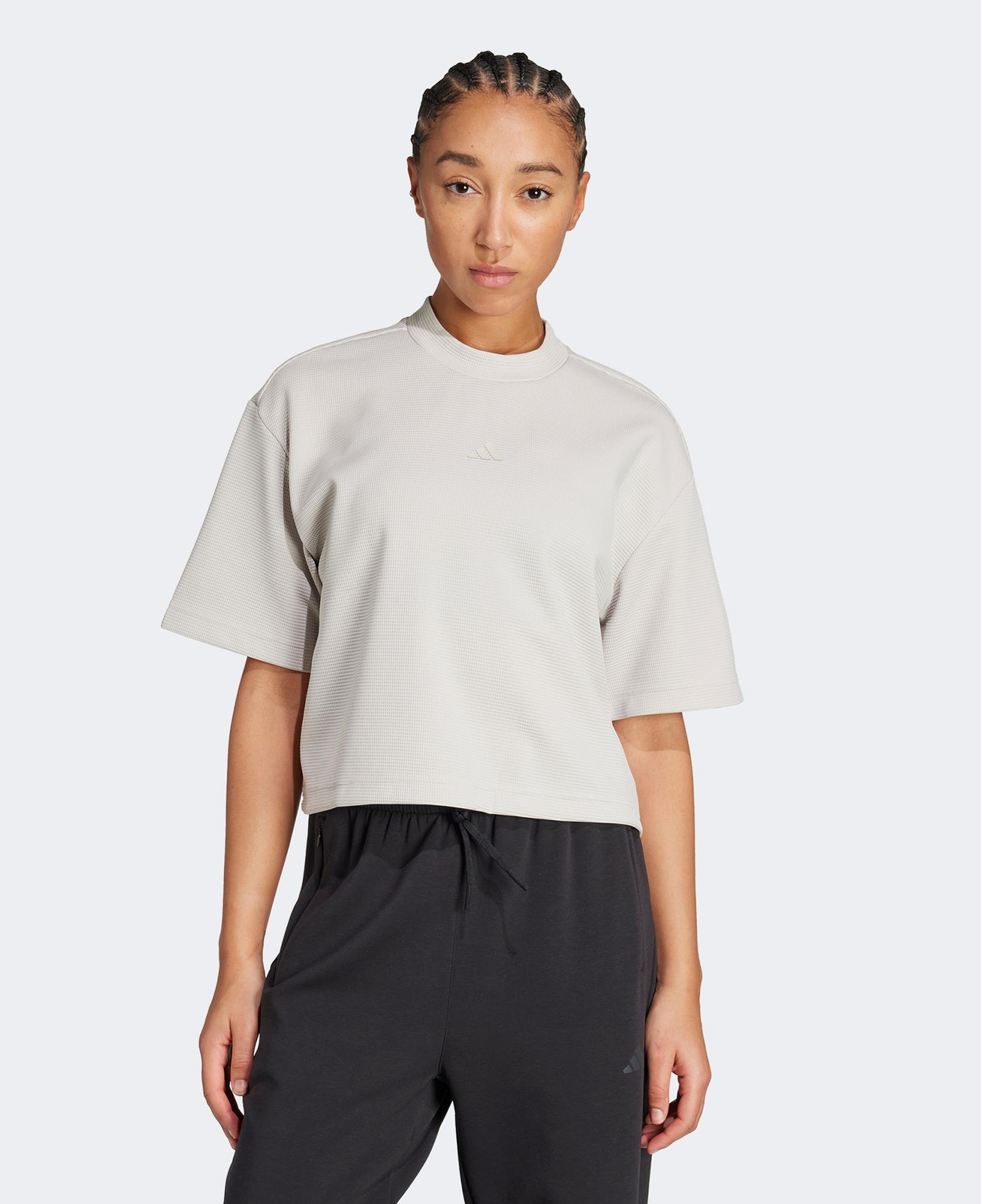 adidas Yoga Motion Kadın Bej T-Shirt