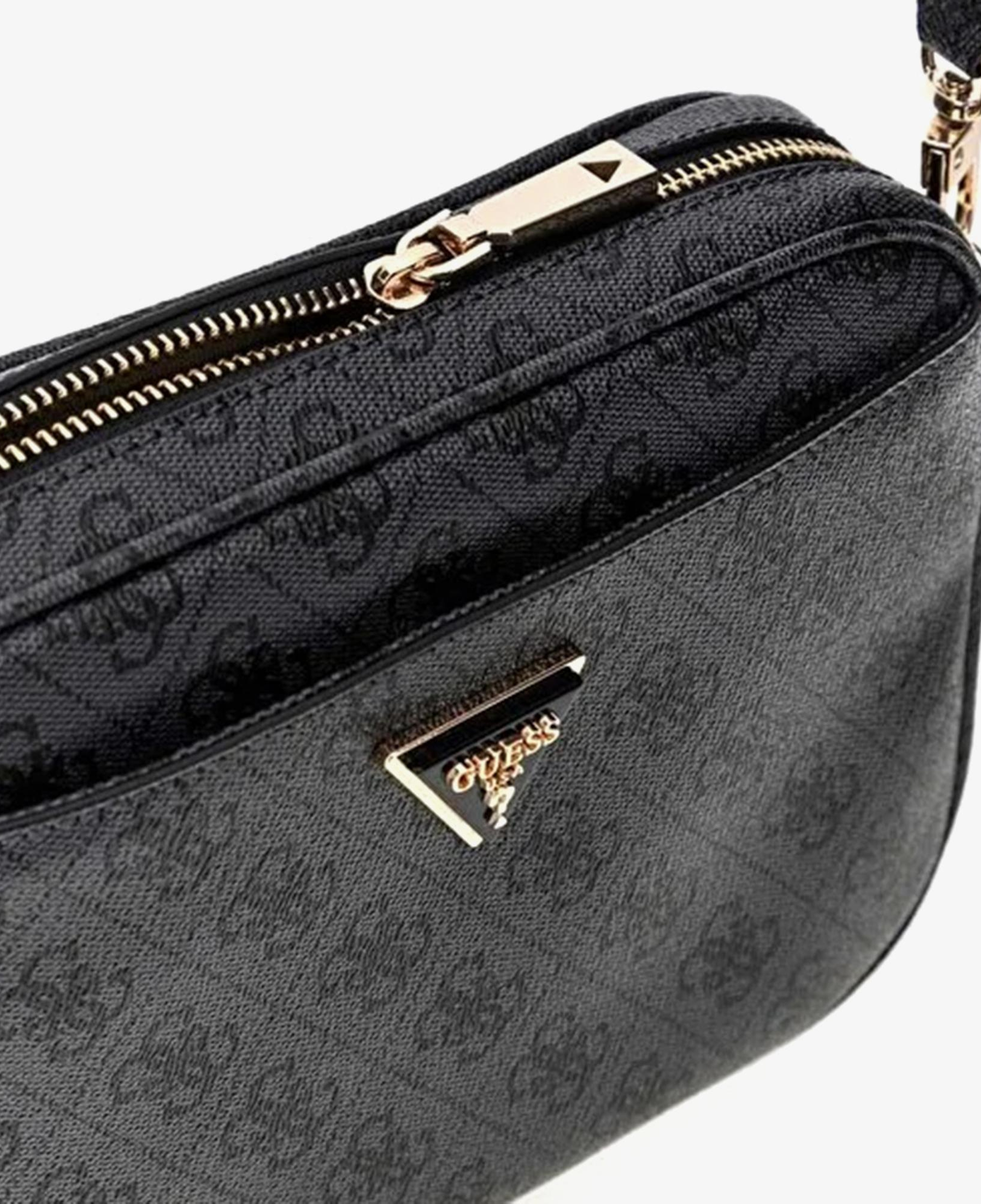 Guess Meridian Iı Çapraz Askılı Kadın Antrasit Omuz Çantası