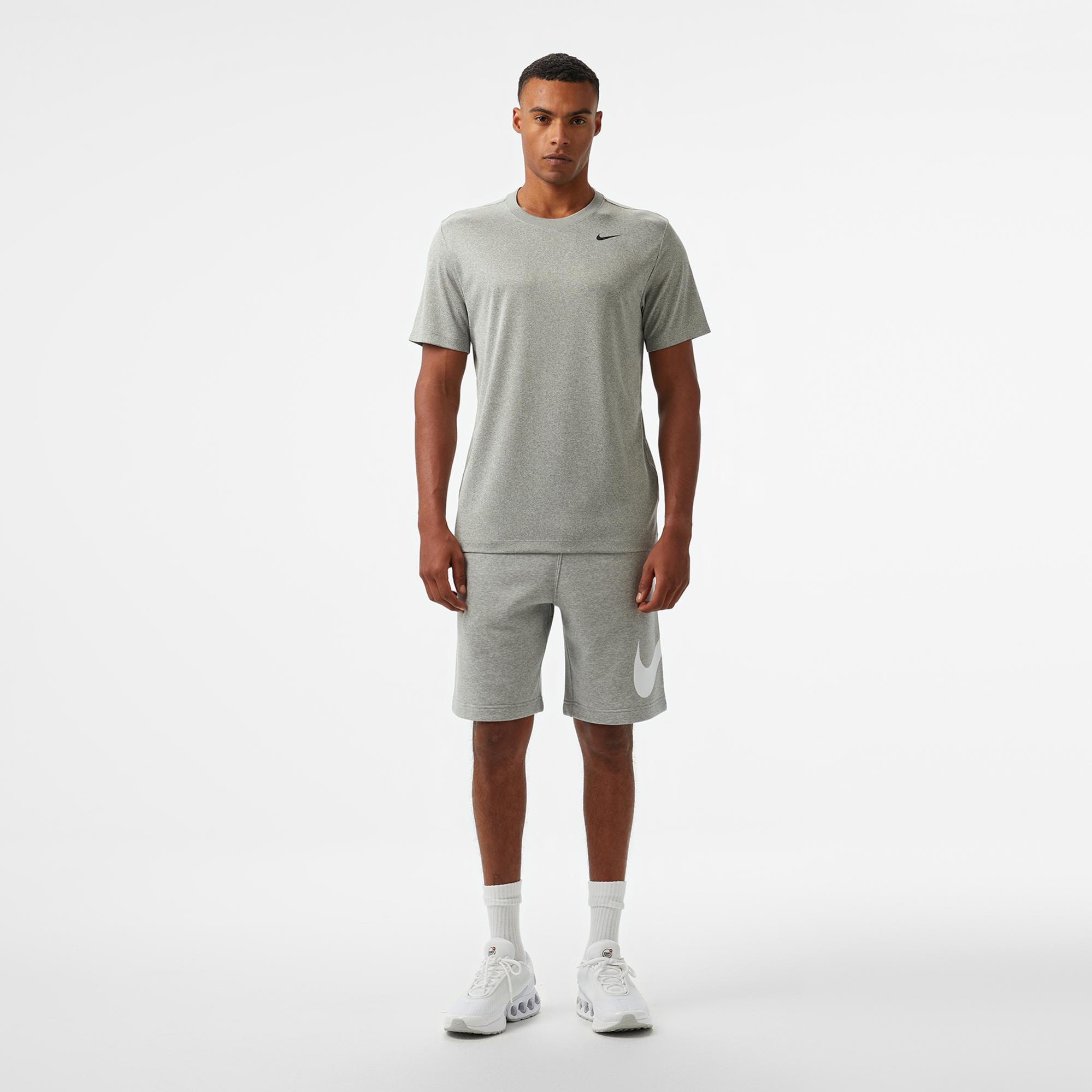 Nike Dri-Fit Reset Erkek Gri T-Shirt