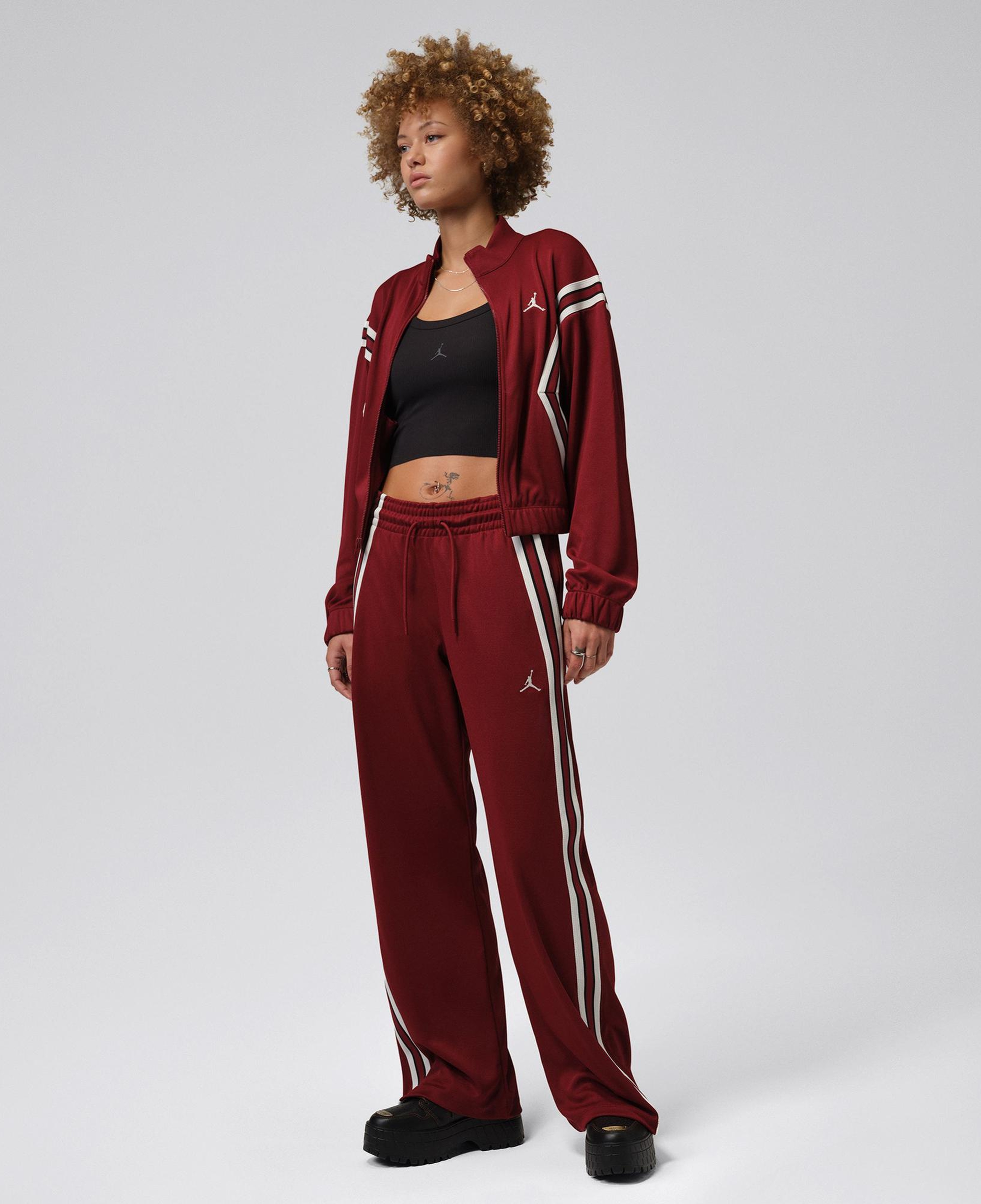 Jordan Brooklyn Kadın Bordo Eşofman Altı