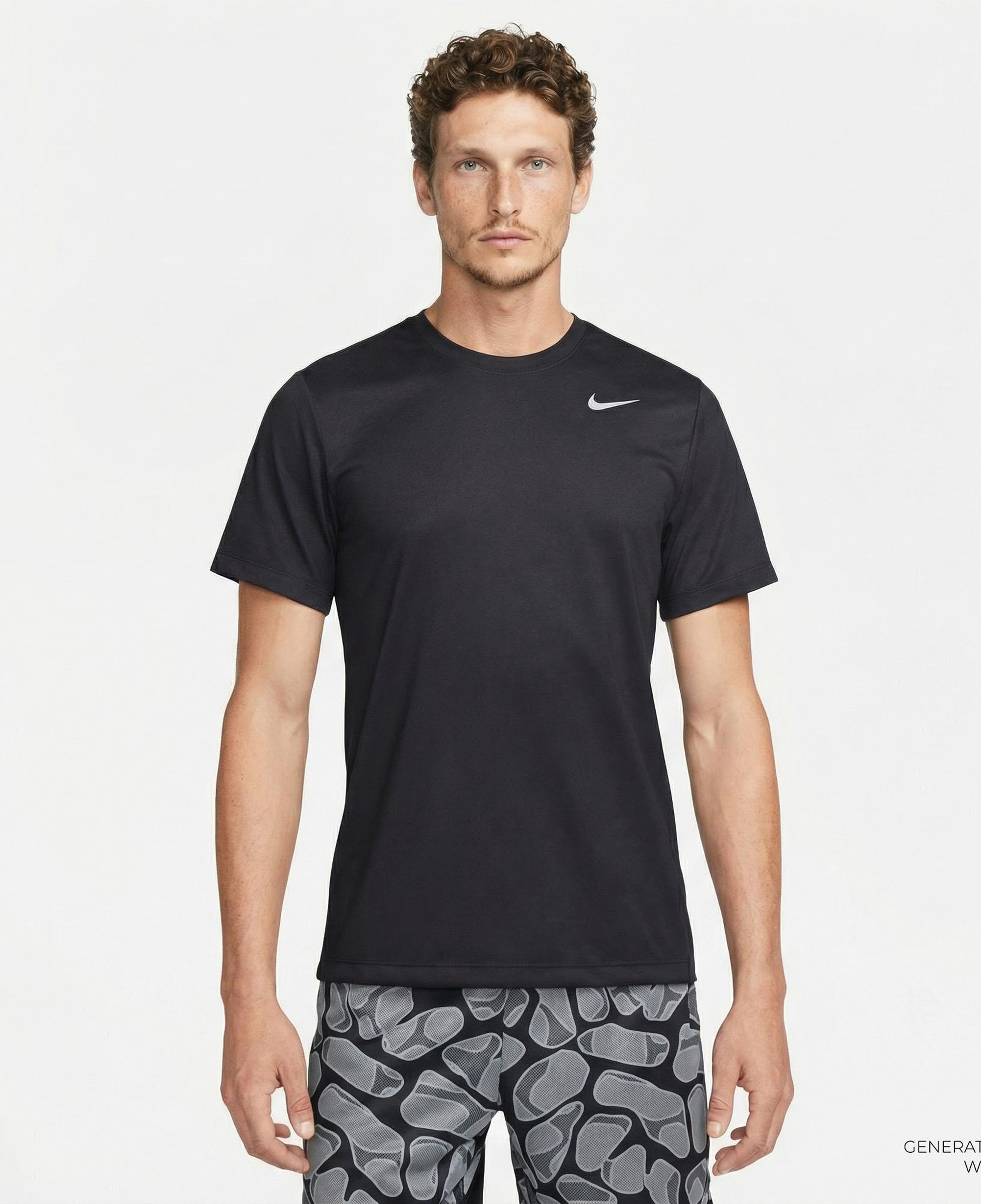 Nike Dri-Fit Reset Erkek Siyah T-Shirt