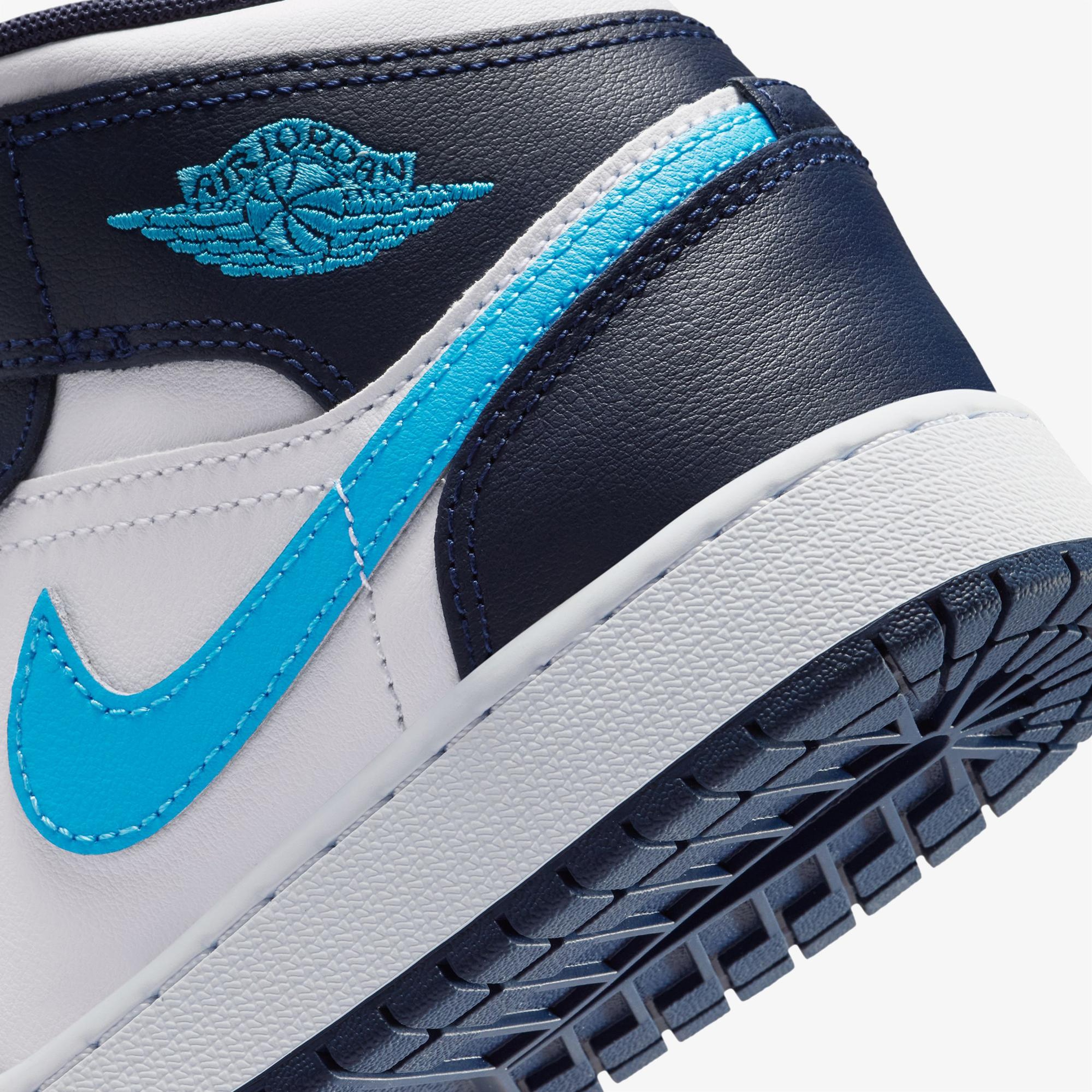 Jordan Air 1 Mid Lacivert Spor Ayakkabı