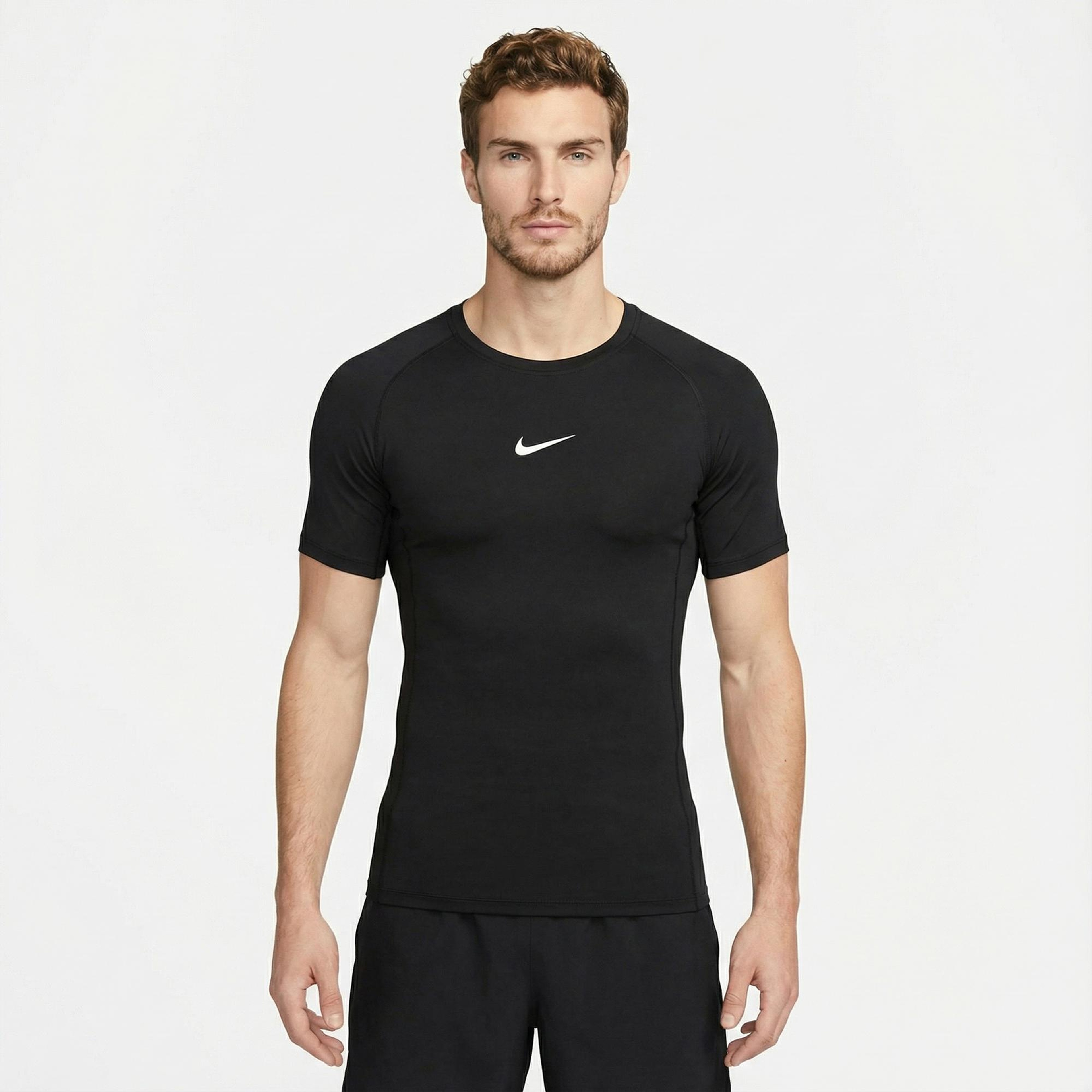 Nike Pro Dri-Fit Erkek Siyah T-Shirt