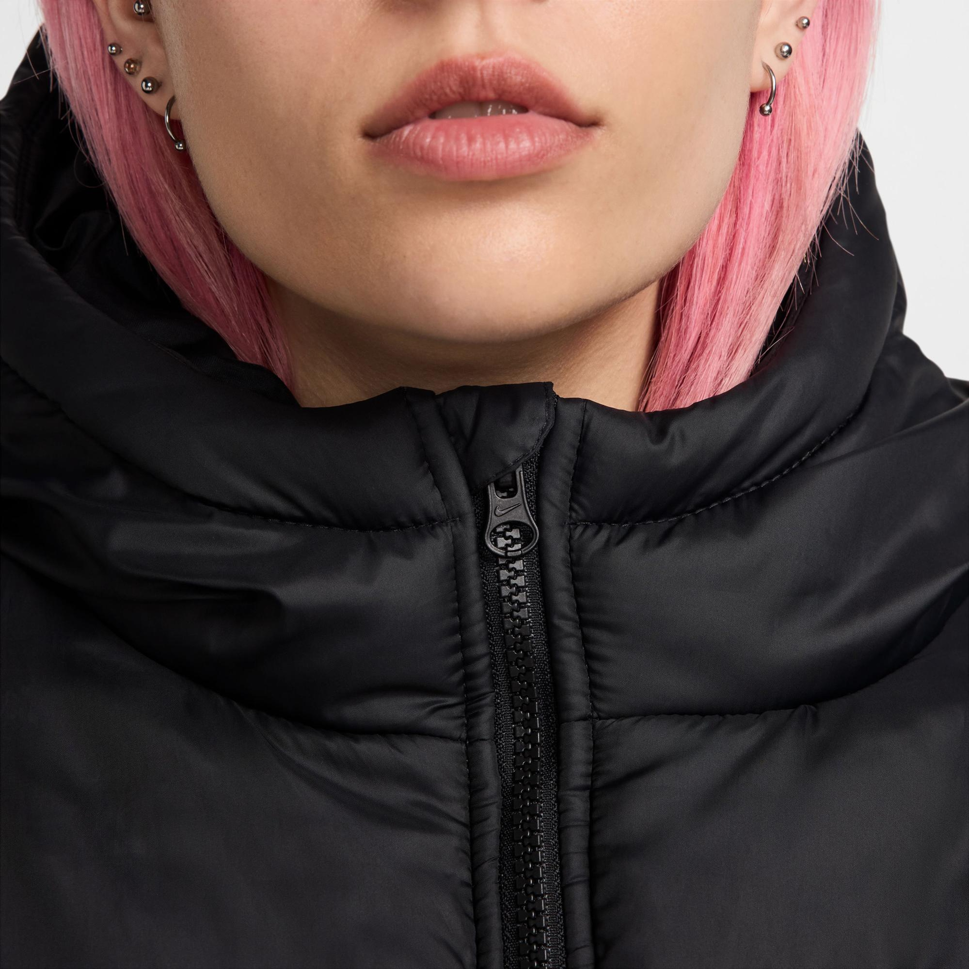 Nike Sportswear Classic Puffer Kadın Siyah Mont