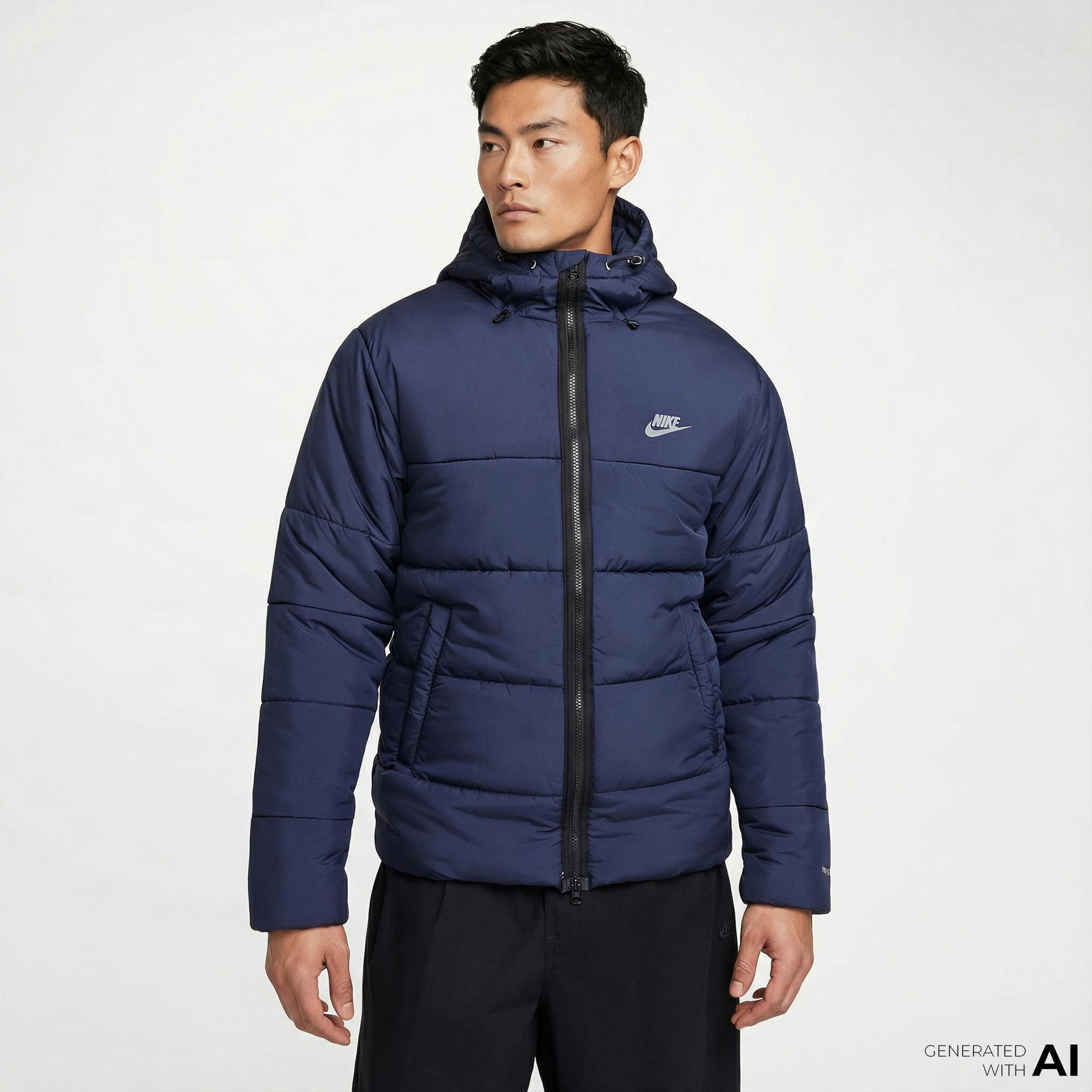 Nike Sportswear Erkek Lacivert Mont