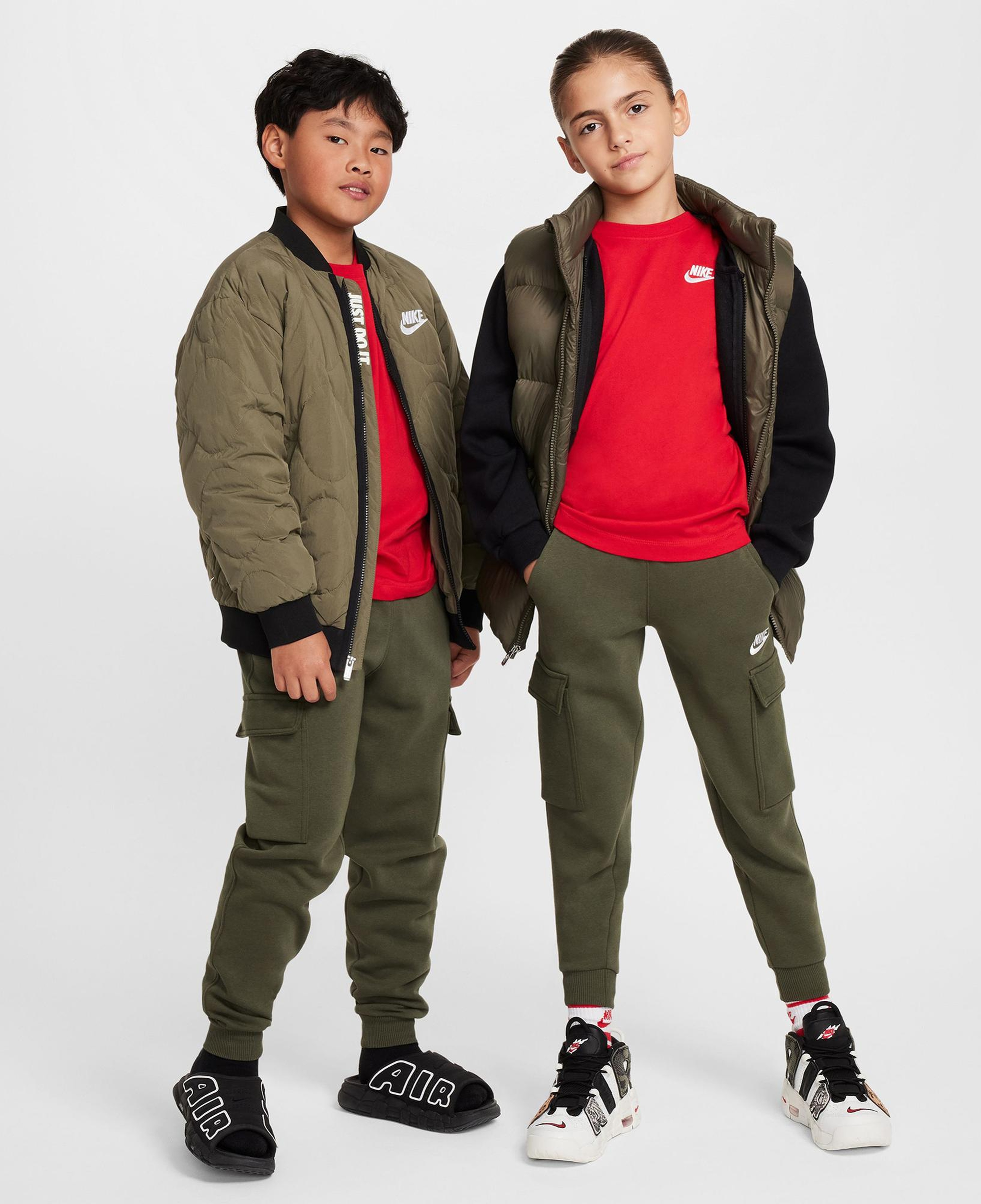 Nike Sportswear Futura Çocuk Kırmızı T-Shirt