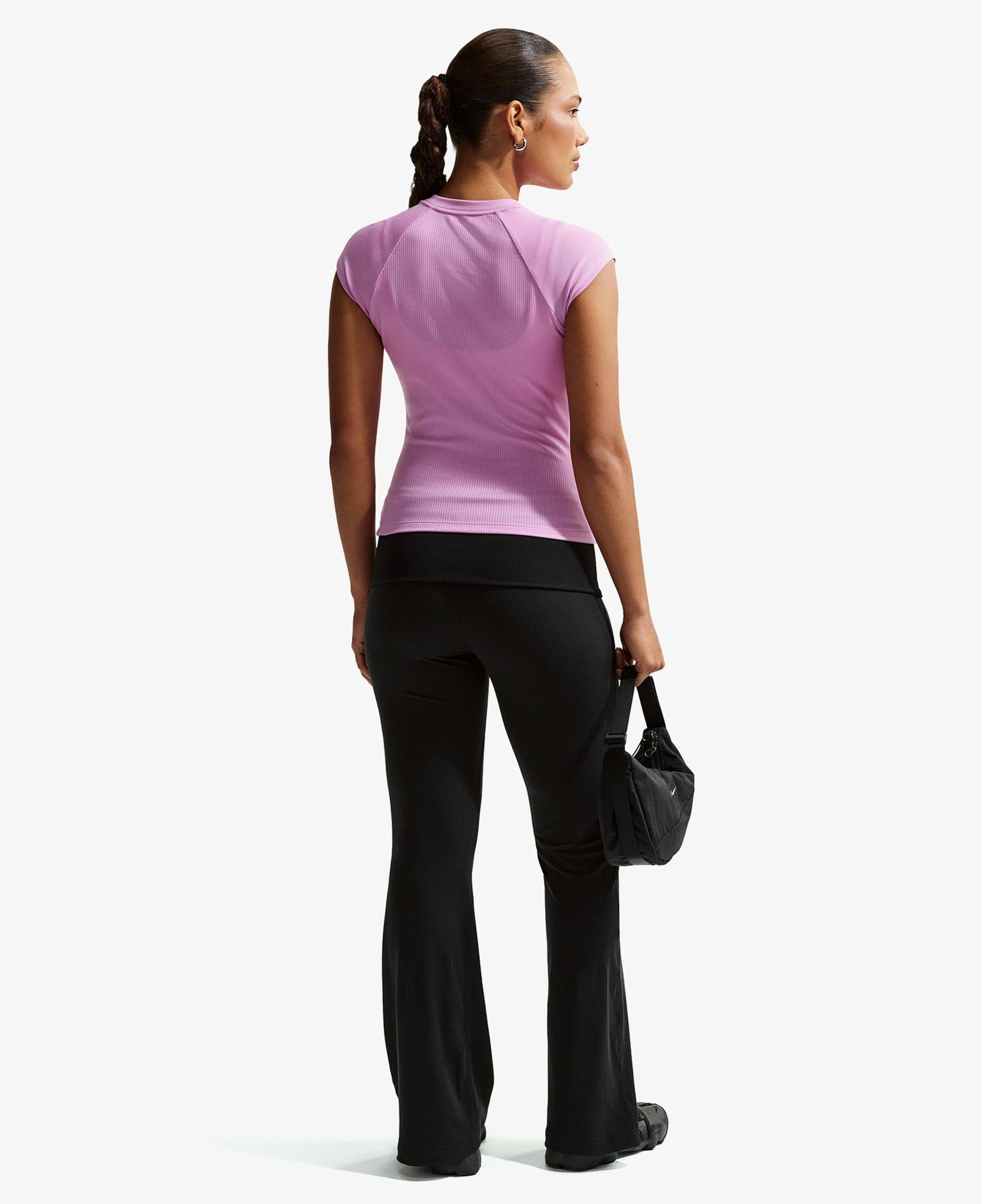 Nike Sportswear Chill Knit Kadın Siyah Tayt