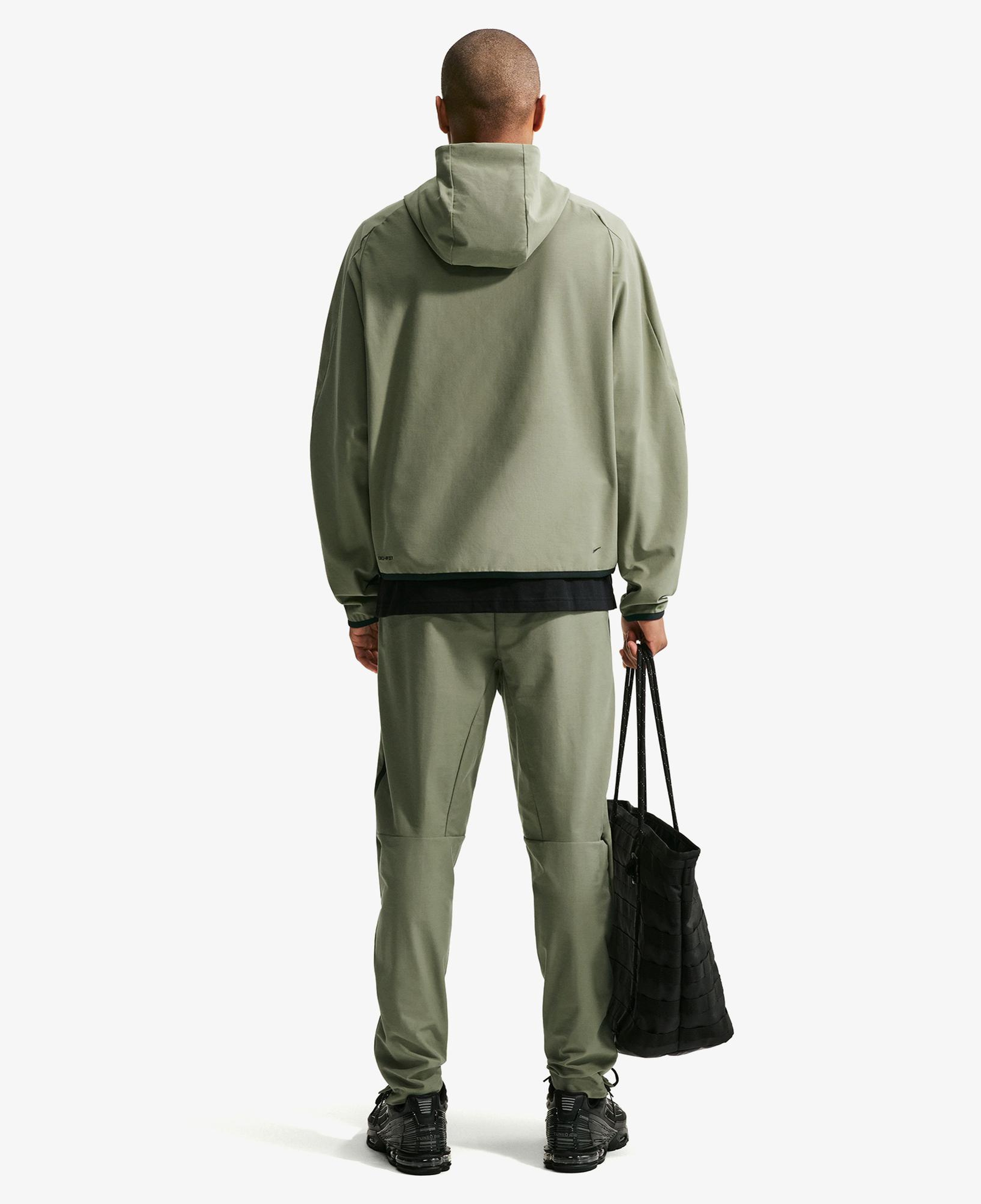 Nike Tech Shori Knit Erkek Yeşil Ceket