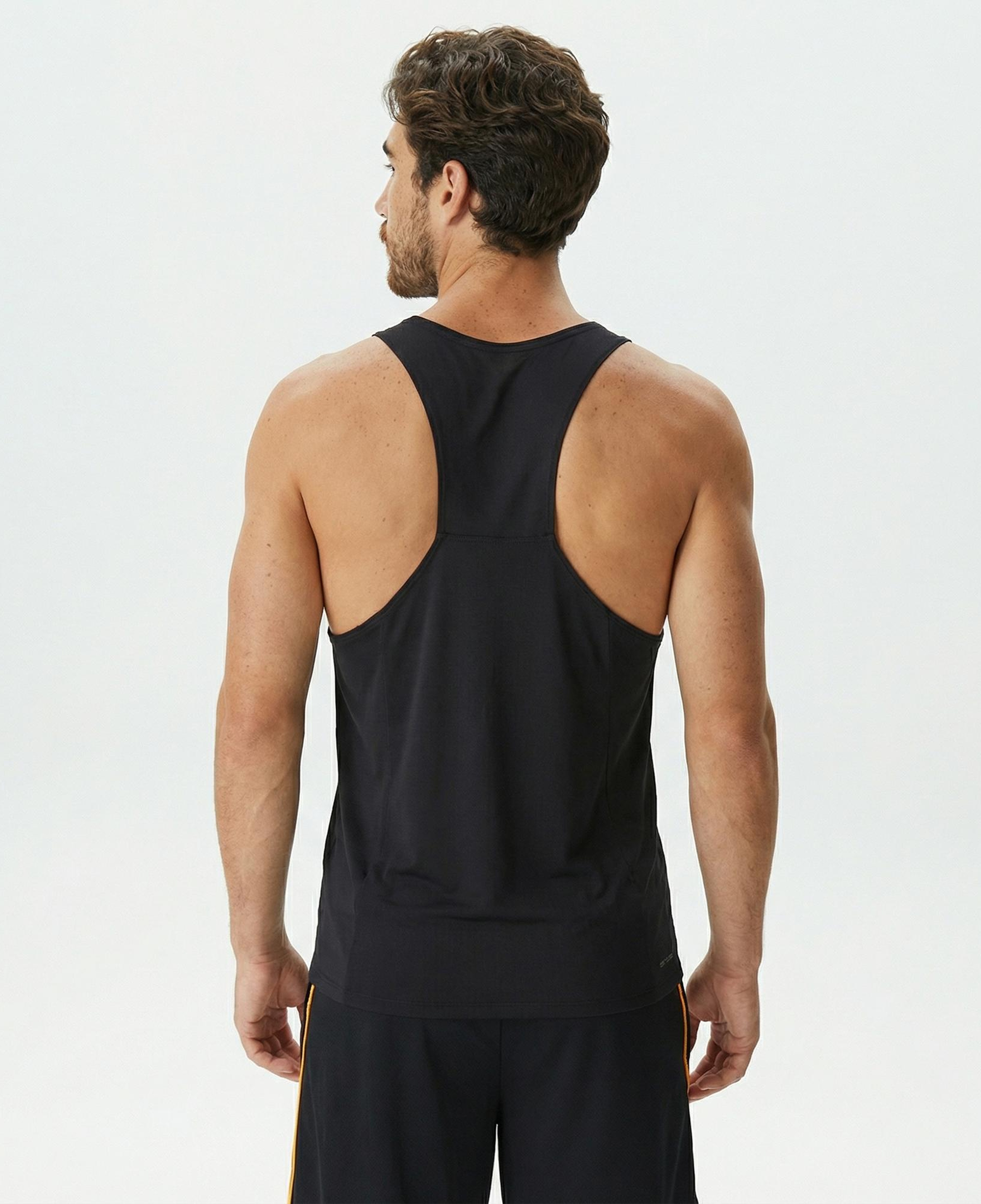 Nike Dri-Fit Fast Erkek Siyah Kolsuz T-Shirt