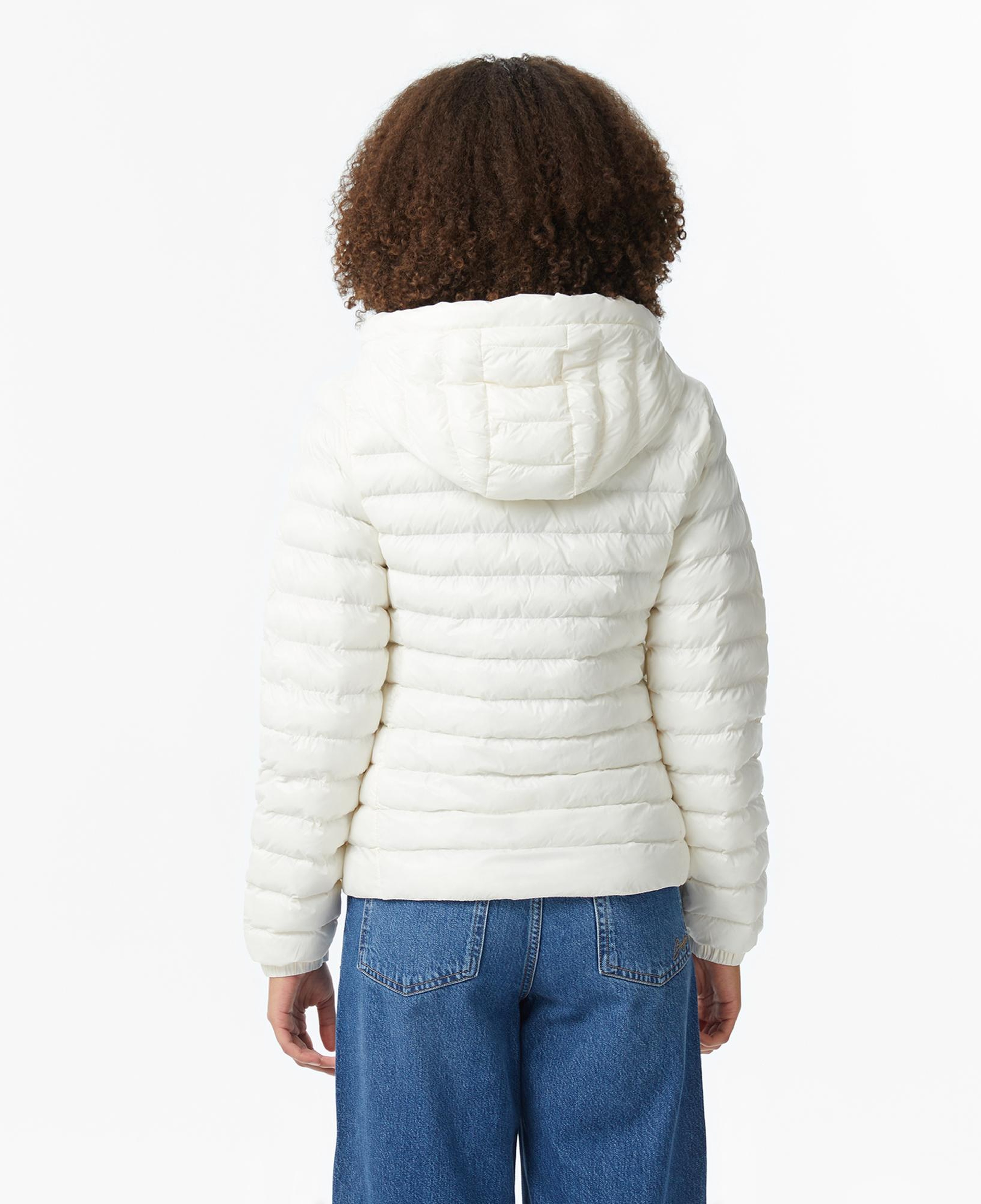 Tommy Hilfiger Padded Slim Kadın Puffer Beyaz Mont