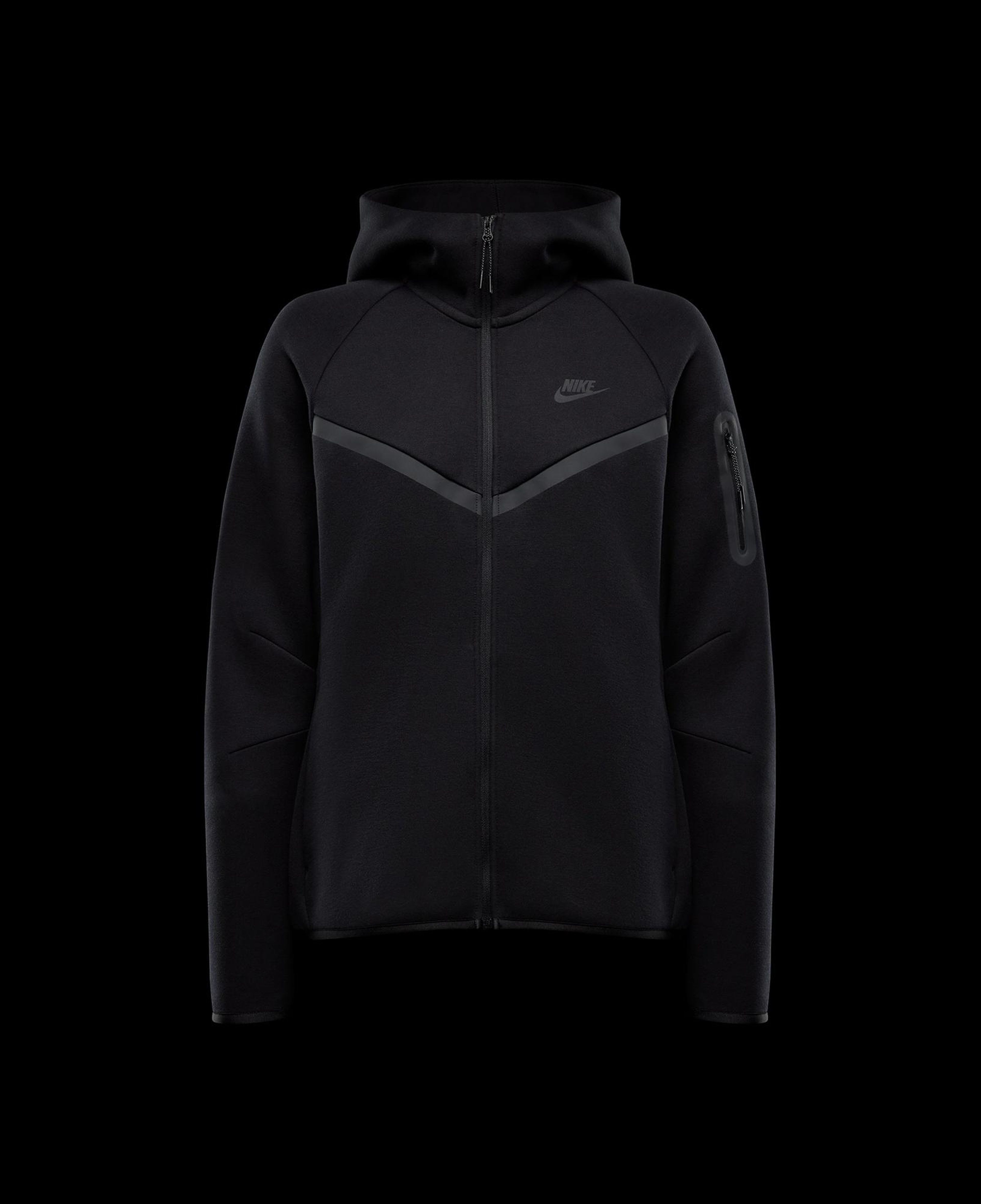 Nike Sportswear Tech Fleece Windrunner Kadın Siyah Eşofman Üstü