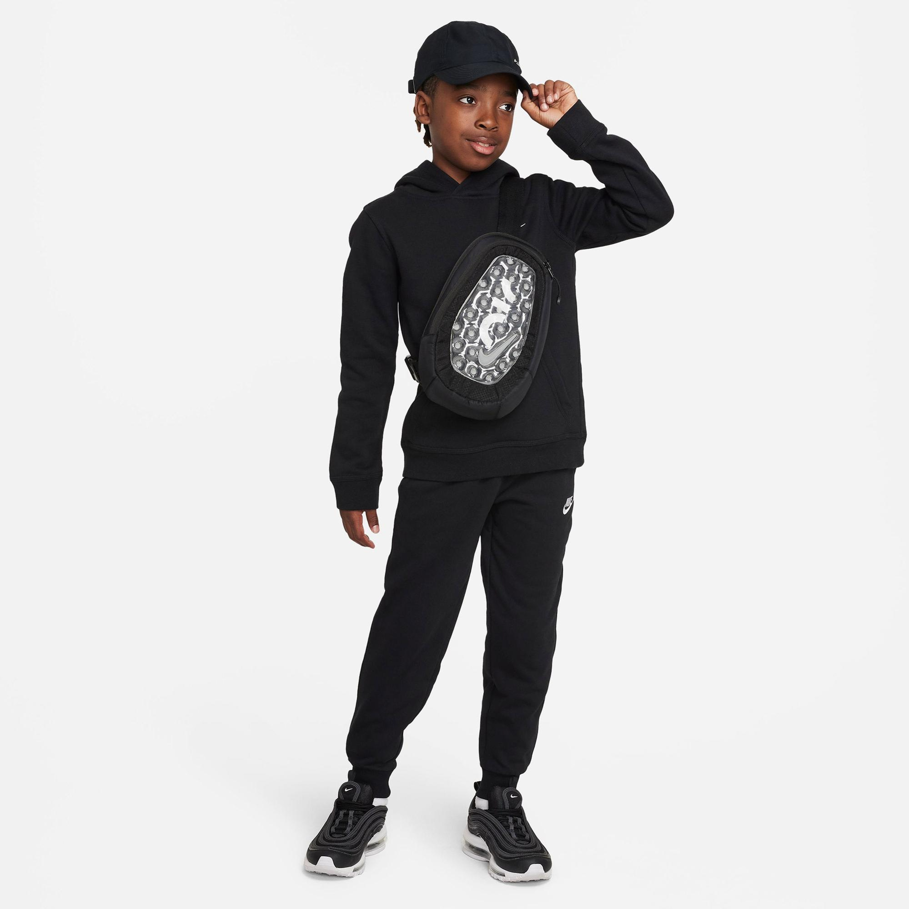 Nike Sportswear Club Fleece Çocuk Siyah Eşofman Altı