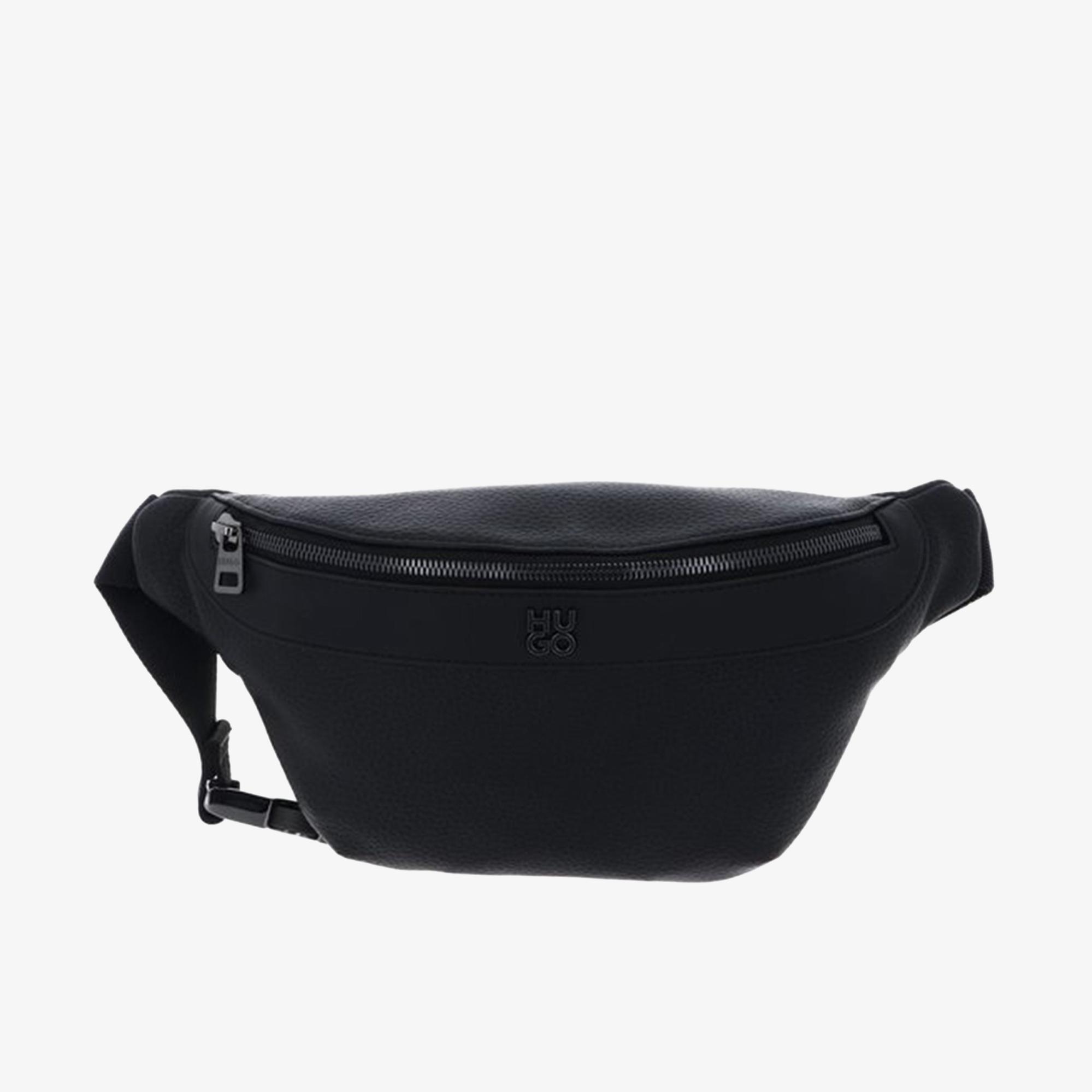 Hugo Quantic Erkek Siyah Bel Çantası
