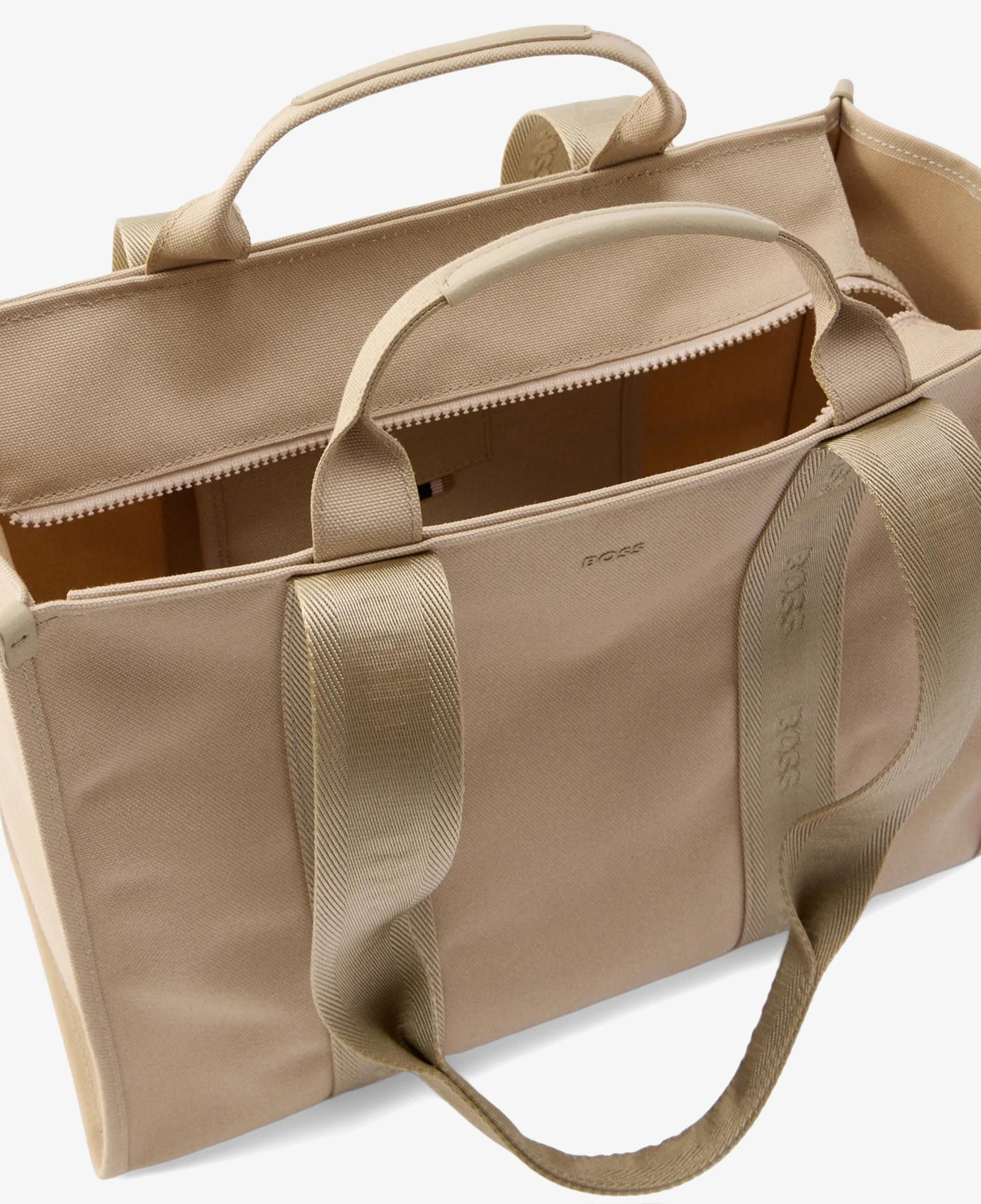 Boss Sandy Tote Kadın Bej Omuz Çantası