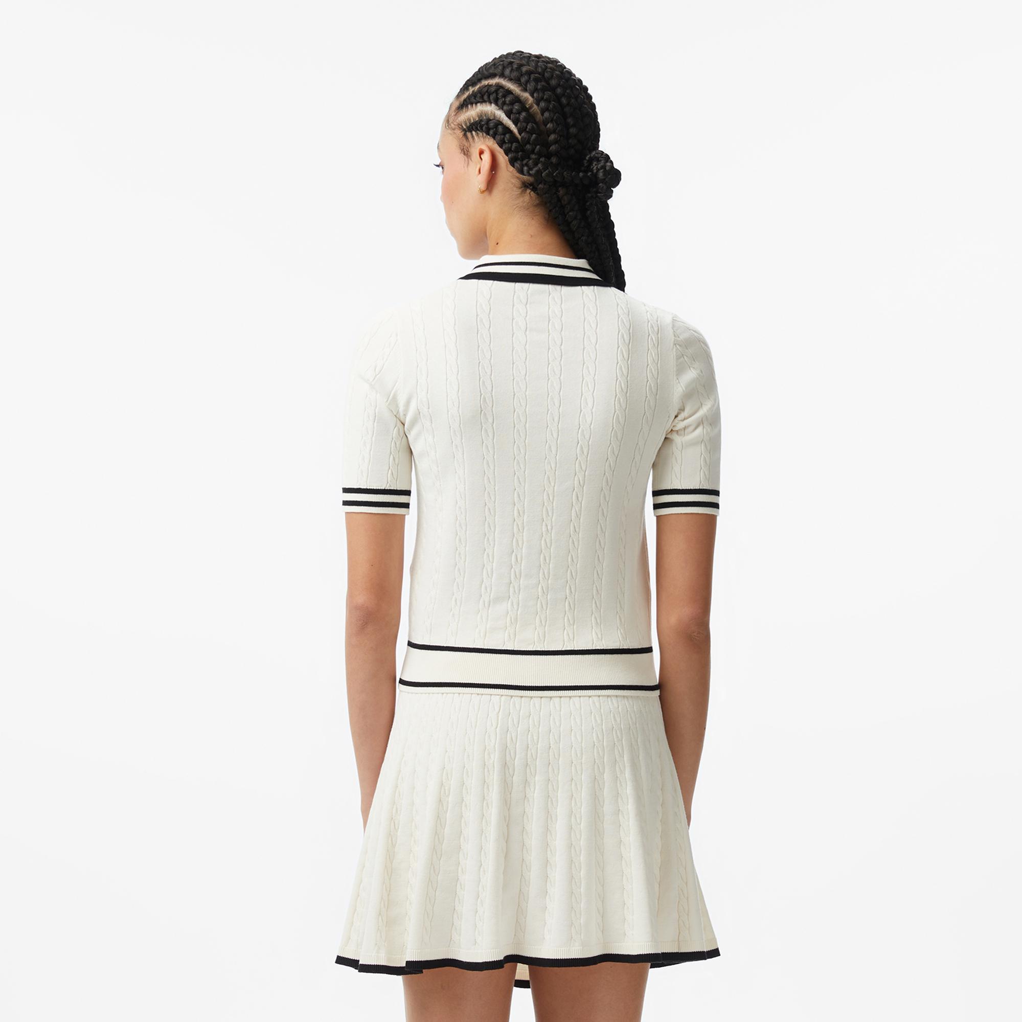 Guess Shari Aktif Kadın Beyaz Hırka