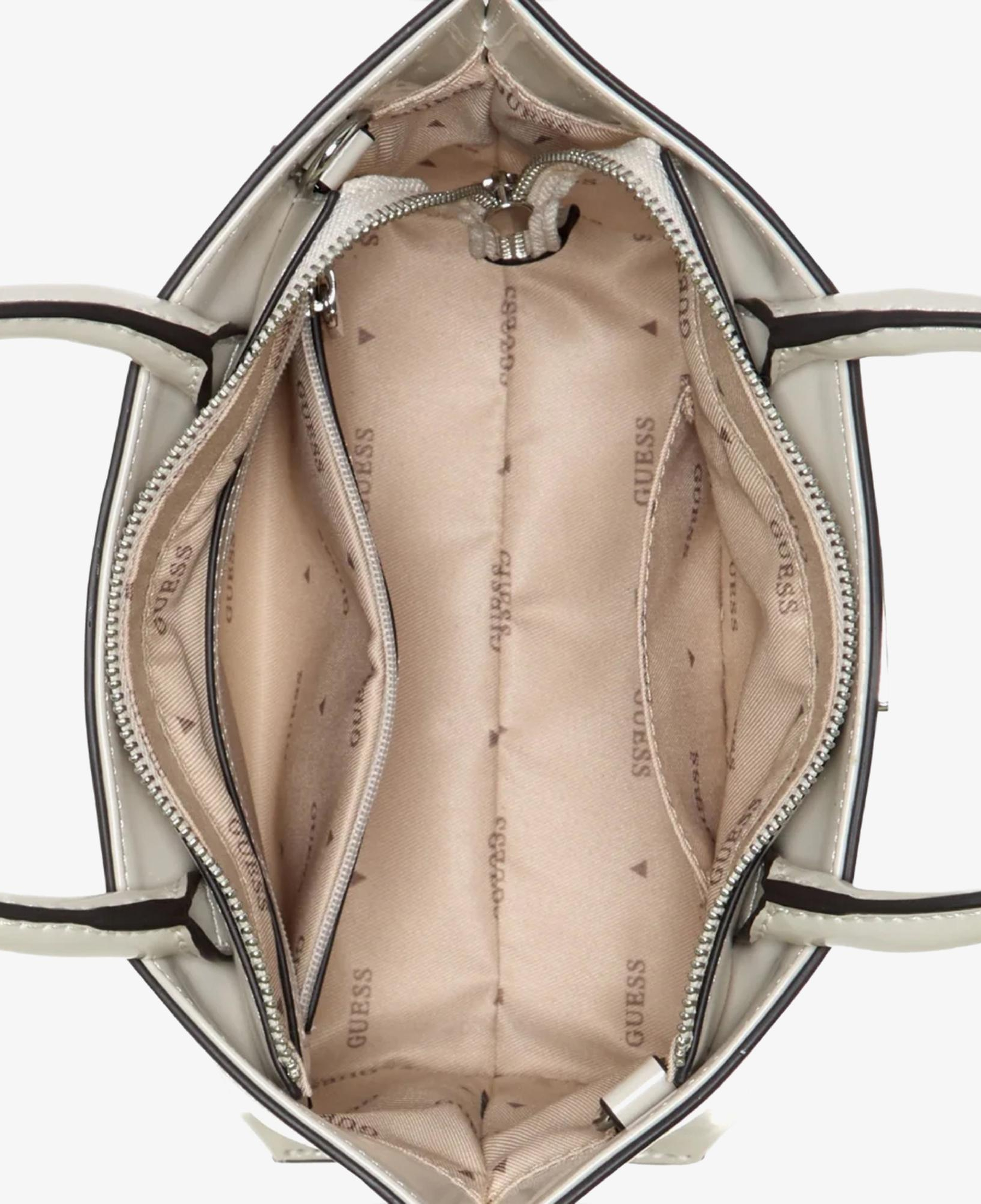 Guess Arnela Iı Tote Kadın Ekru Omuz Çantası