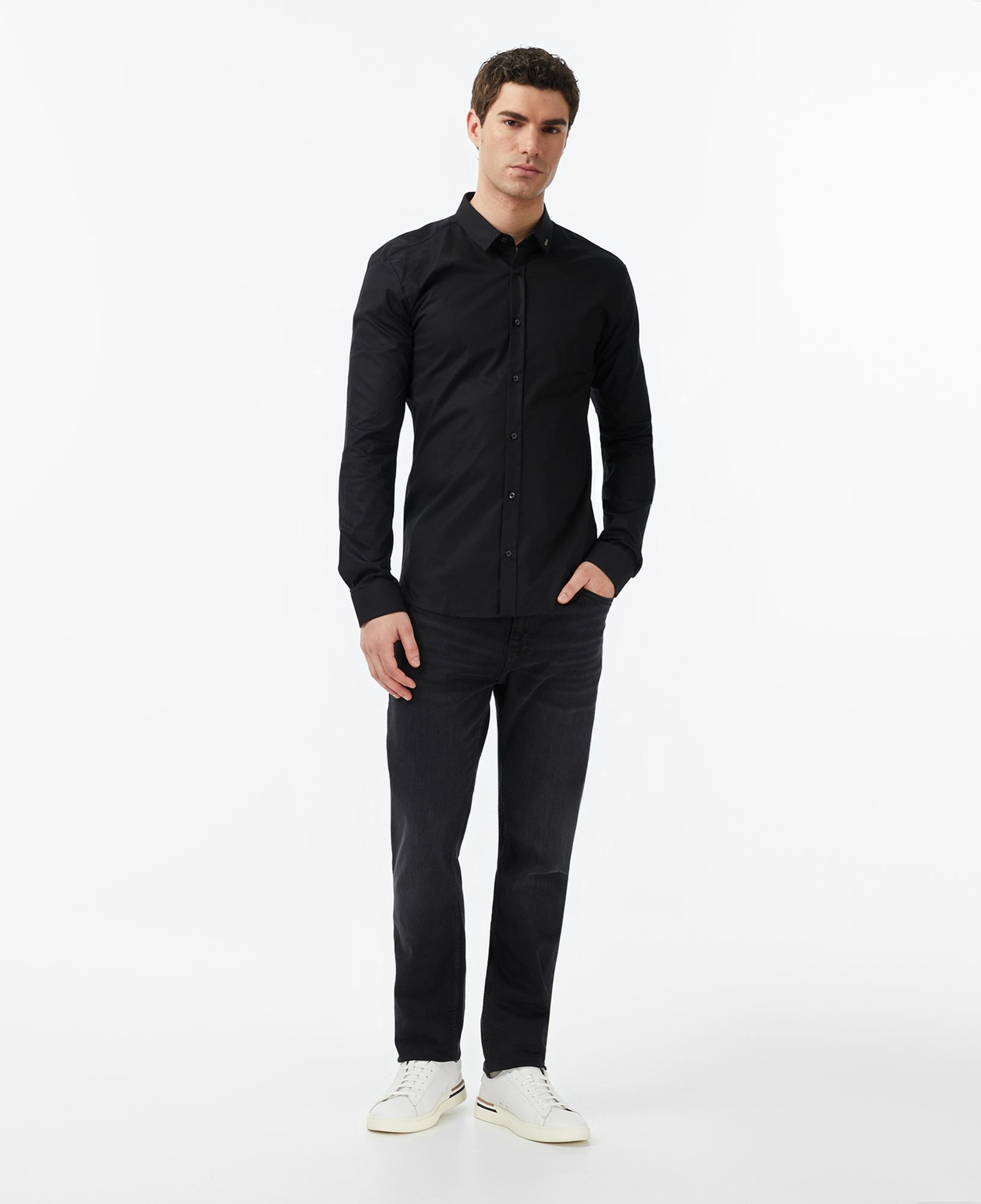 Hugo Ero3 Erkek Siyah Gömlek