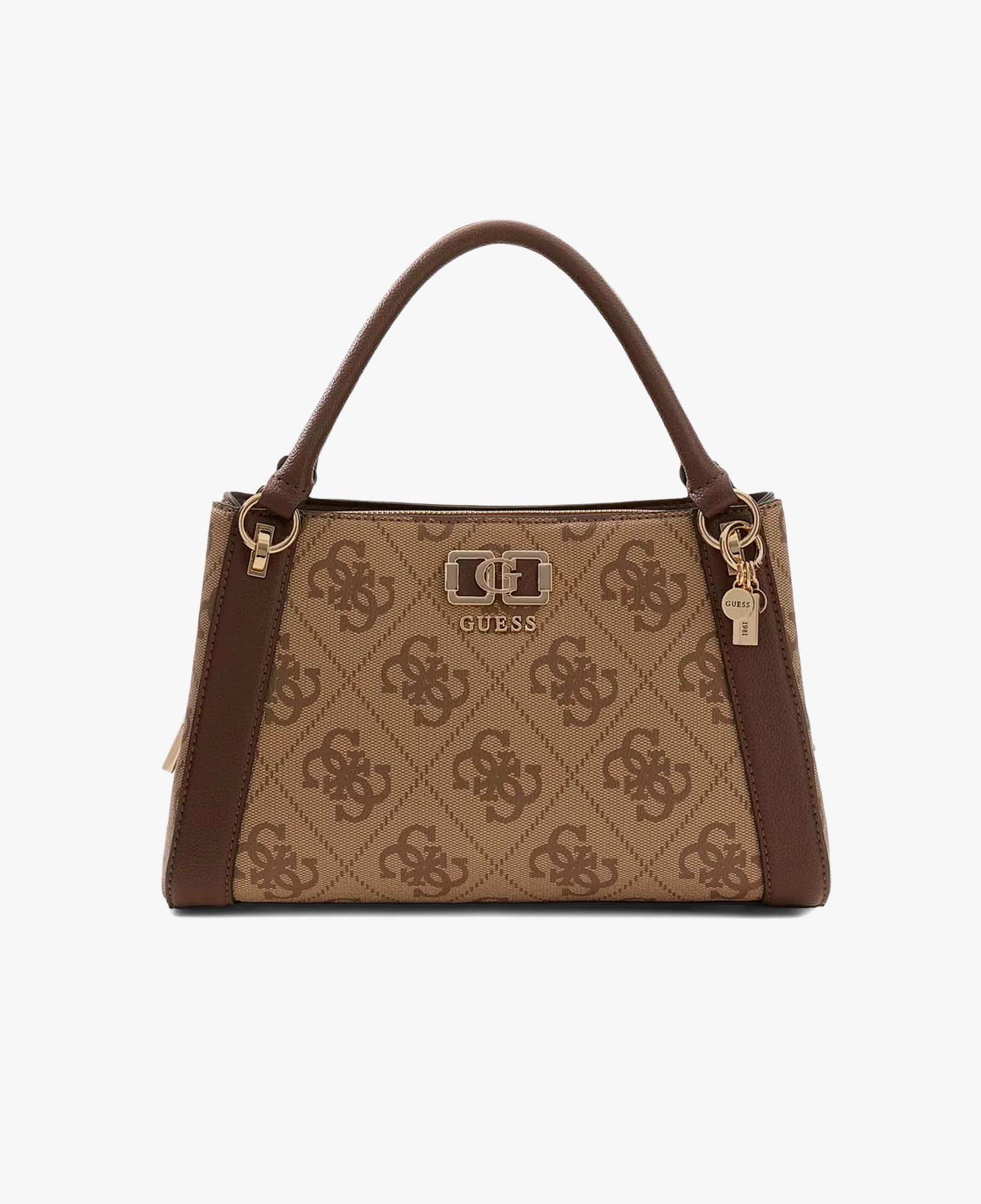 Guess Karnilla Logo Kadın Kahverengi El Çantası