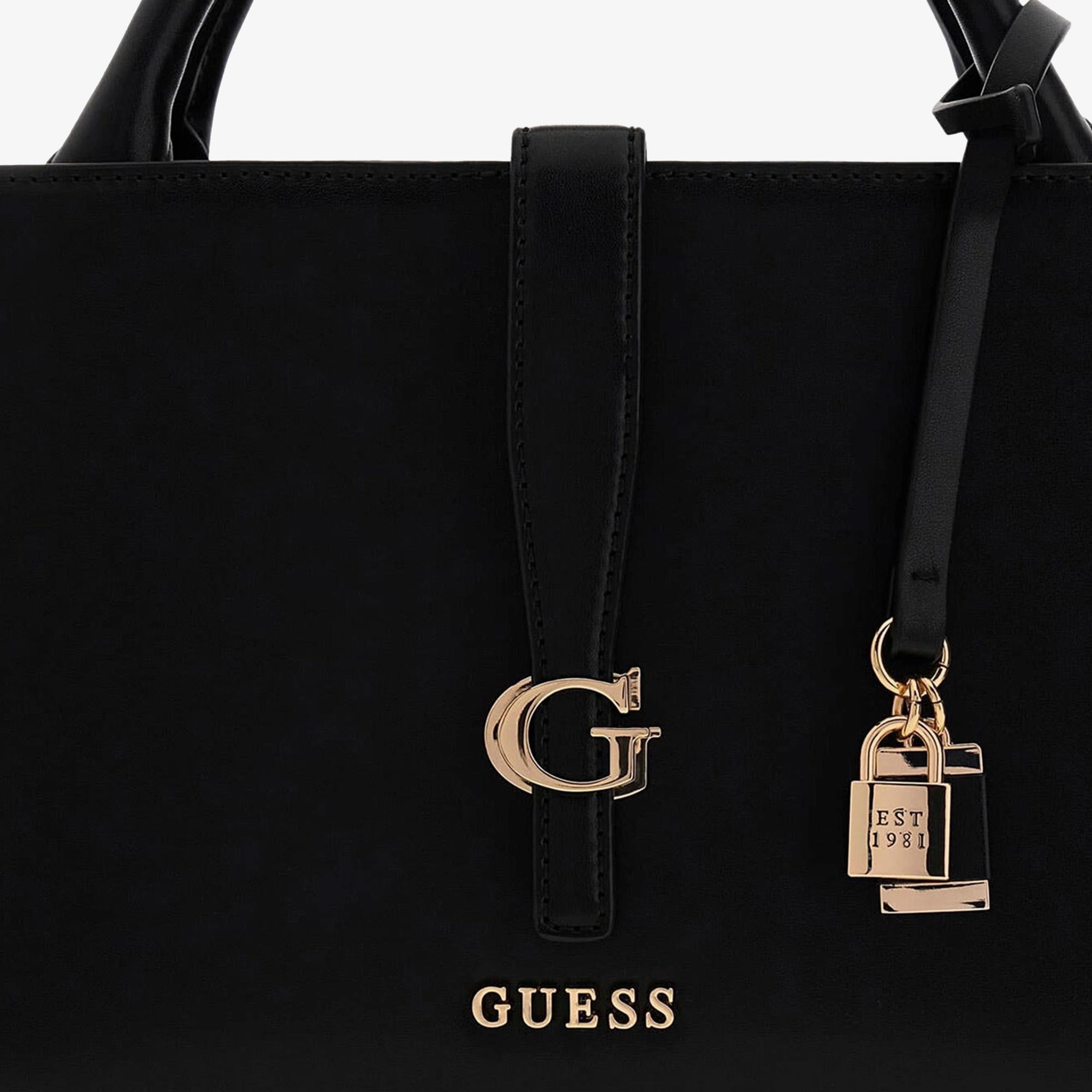 Guess Carrie Kadın Siyah El Çantası