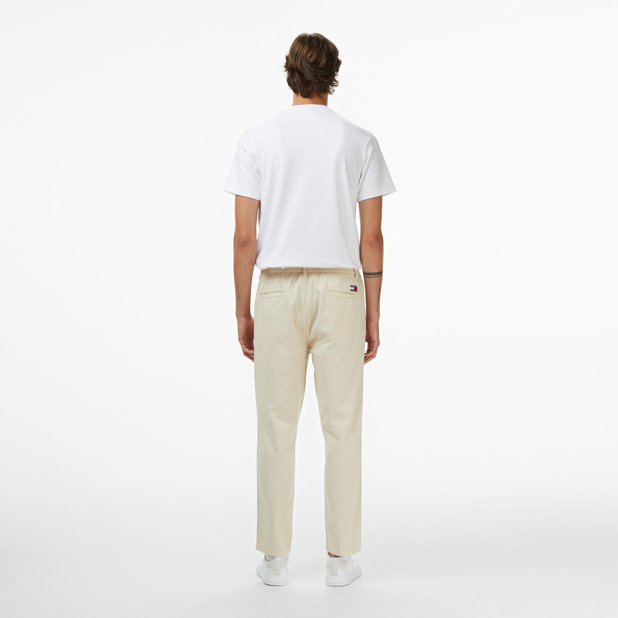 Tommy Hilfiger İsaac Light Cotton Erkek Bej Pantolon